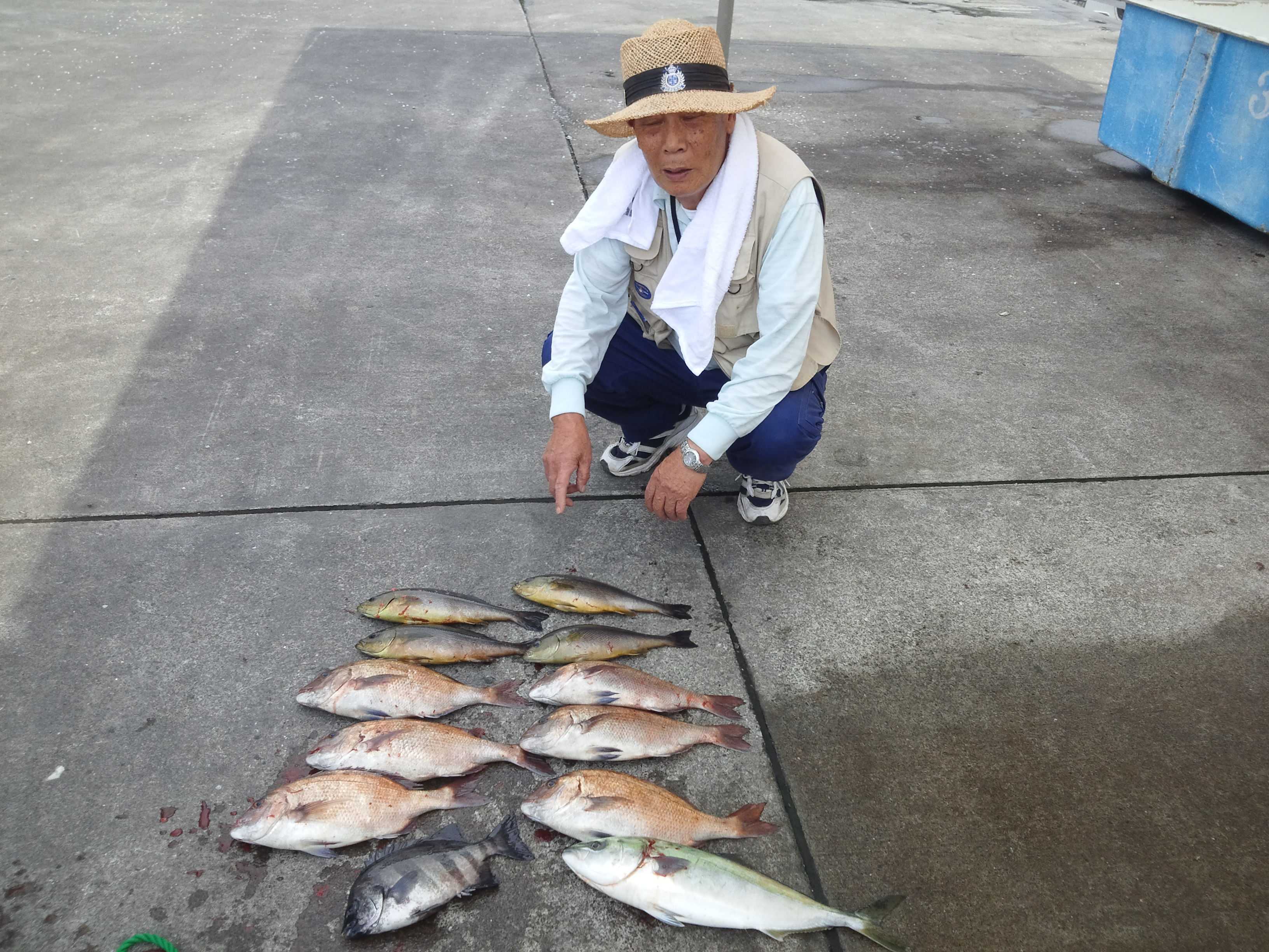 本日の釣果