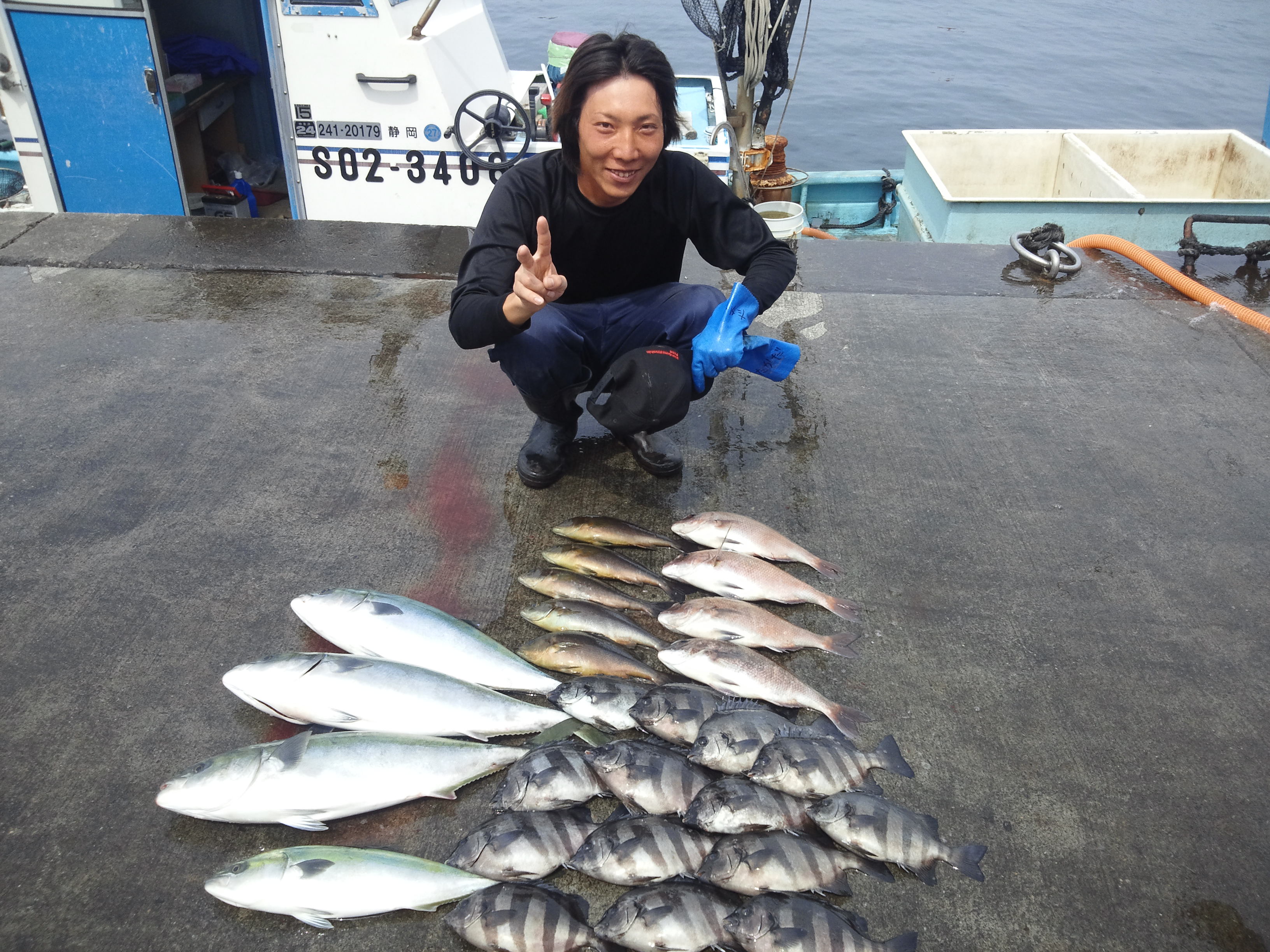 本日の釣果