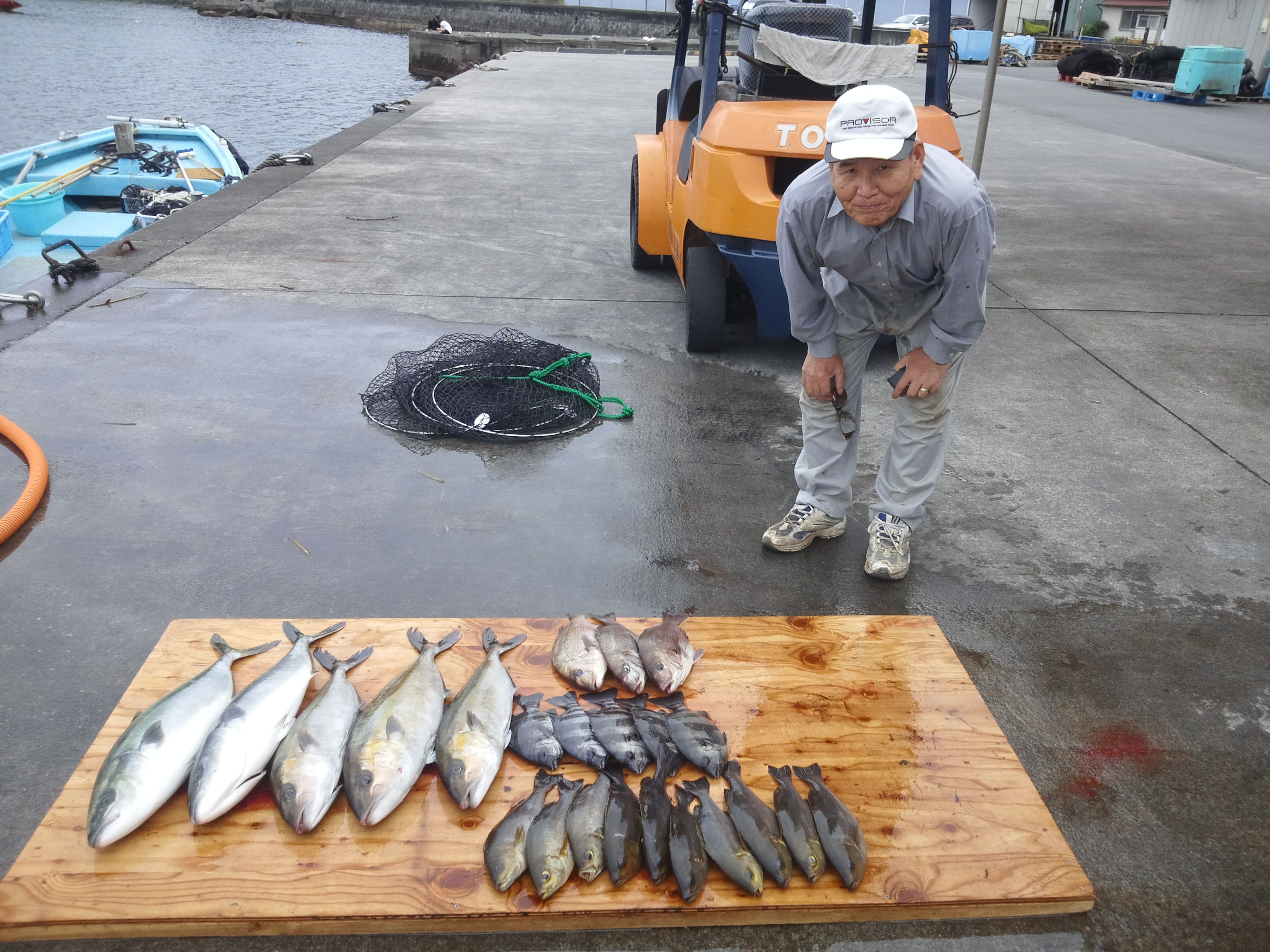 本日の釣果