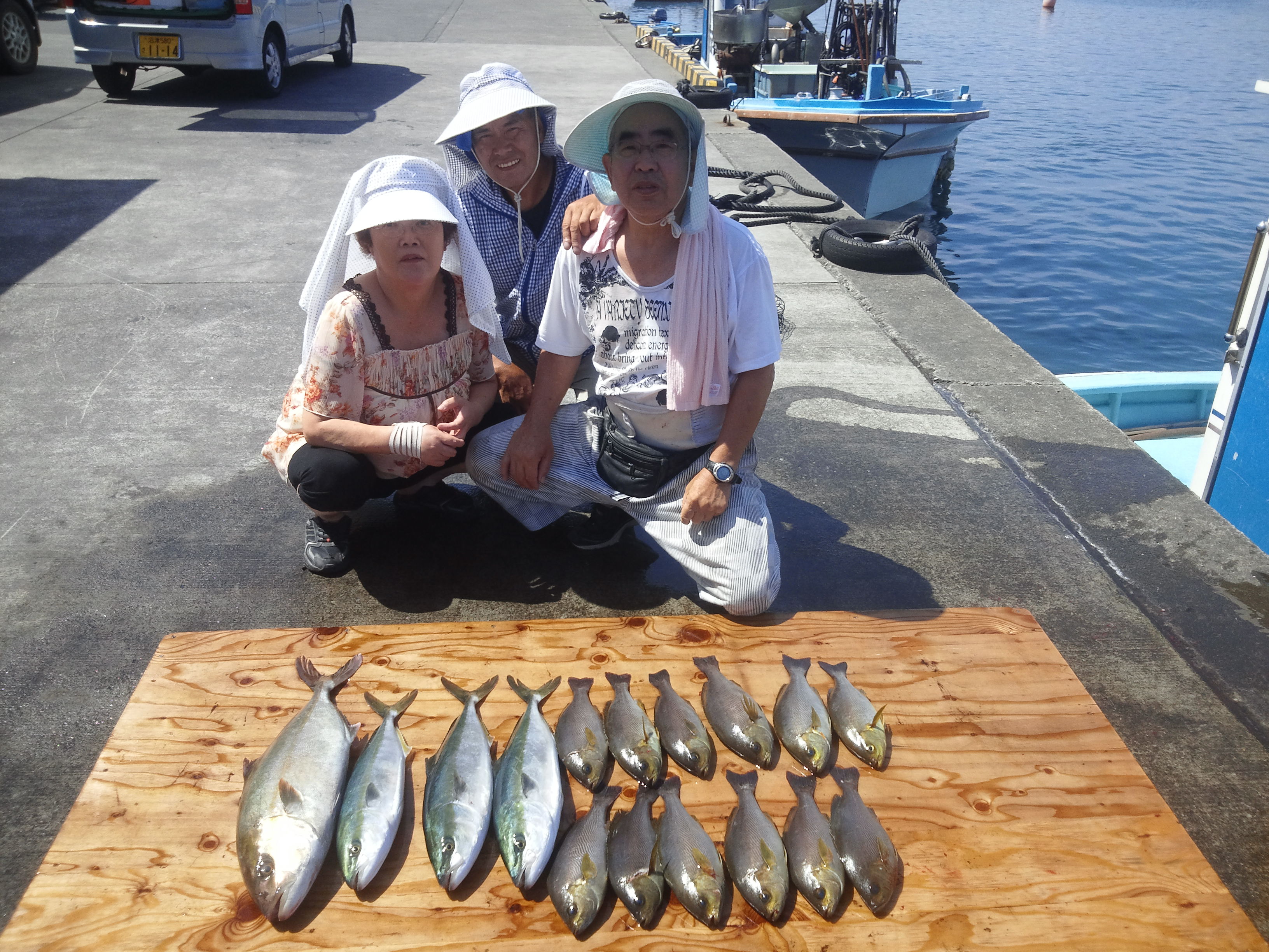 本日の釣果