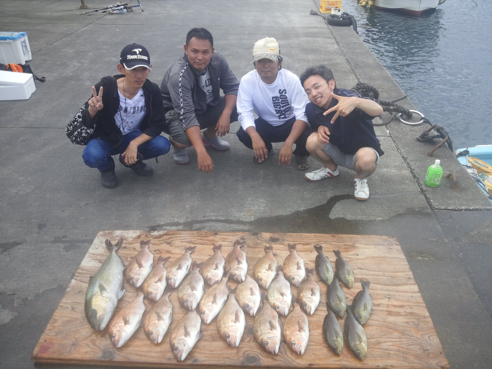 本日の釣果