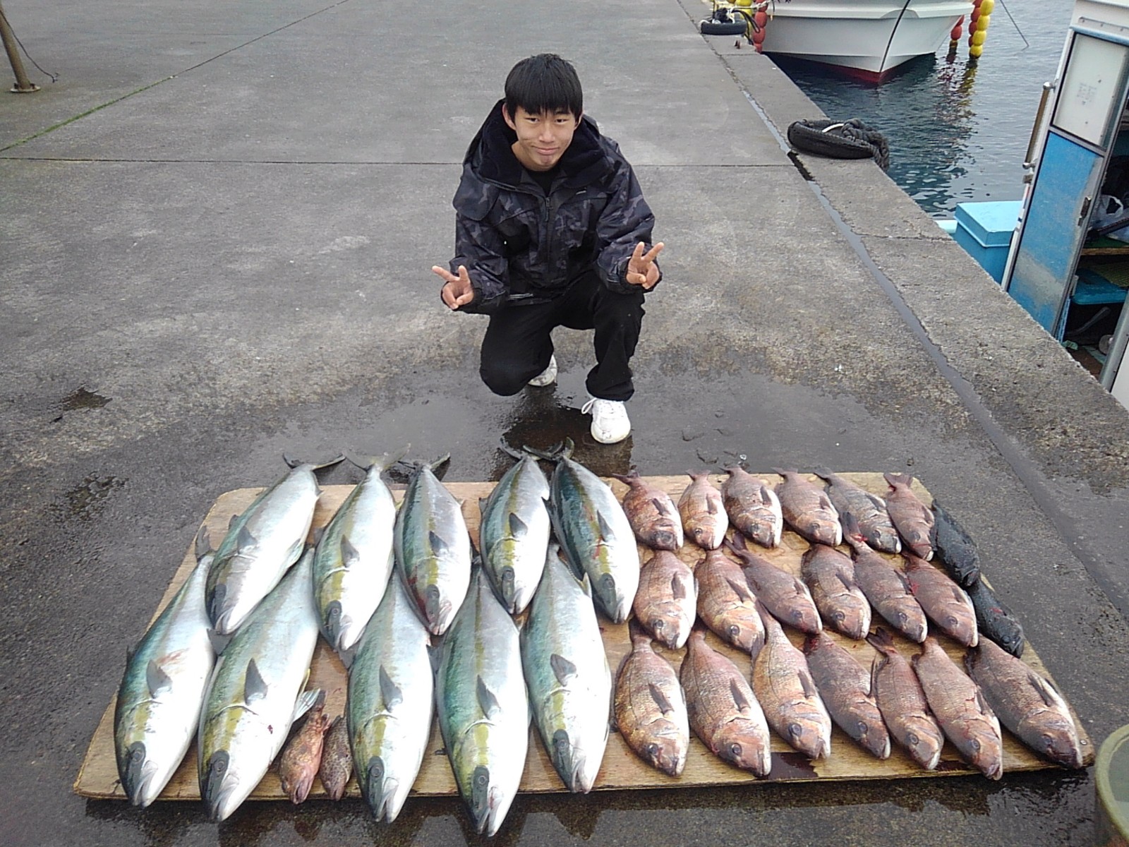 本日の釣果