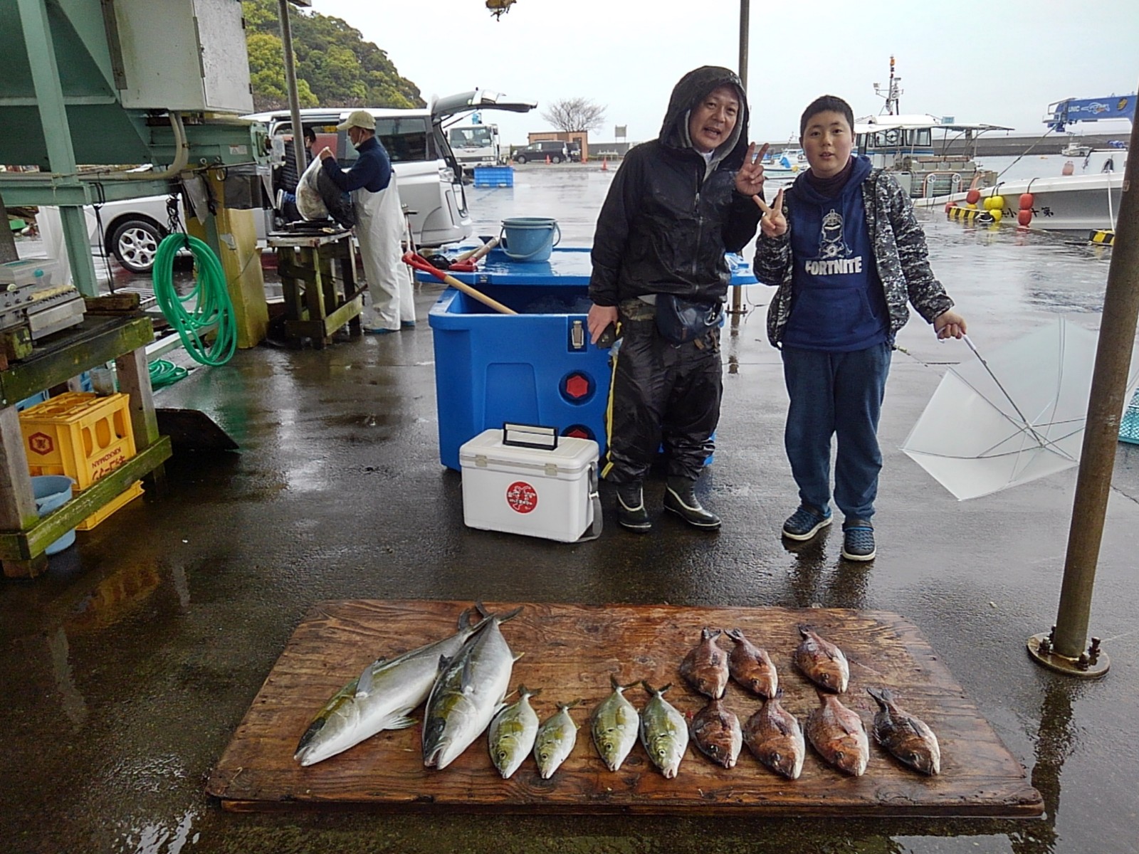 本日の釣果