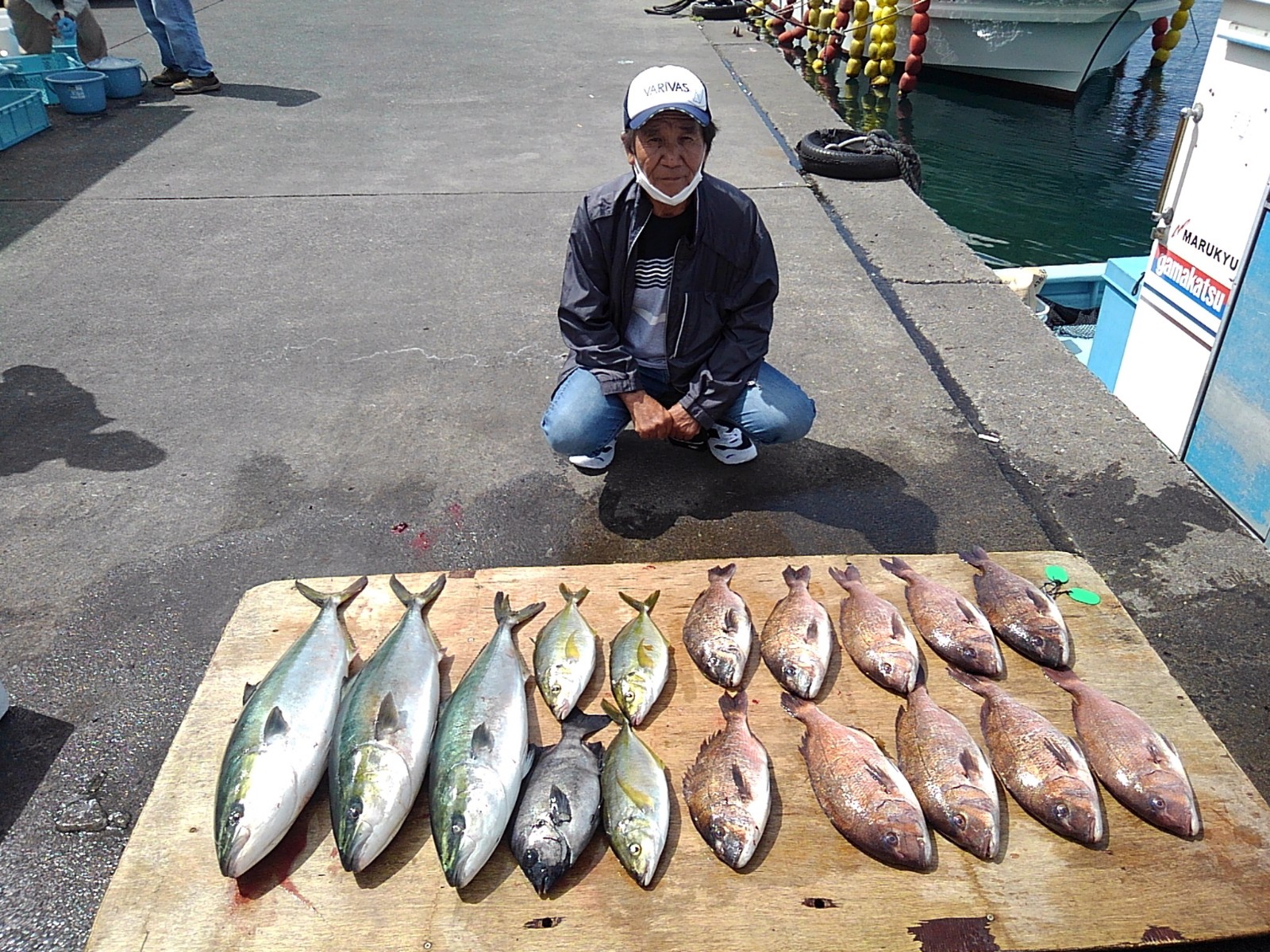 本日の釣果
