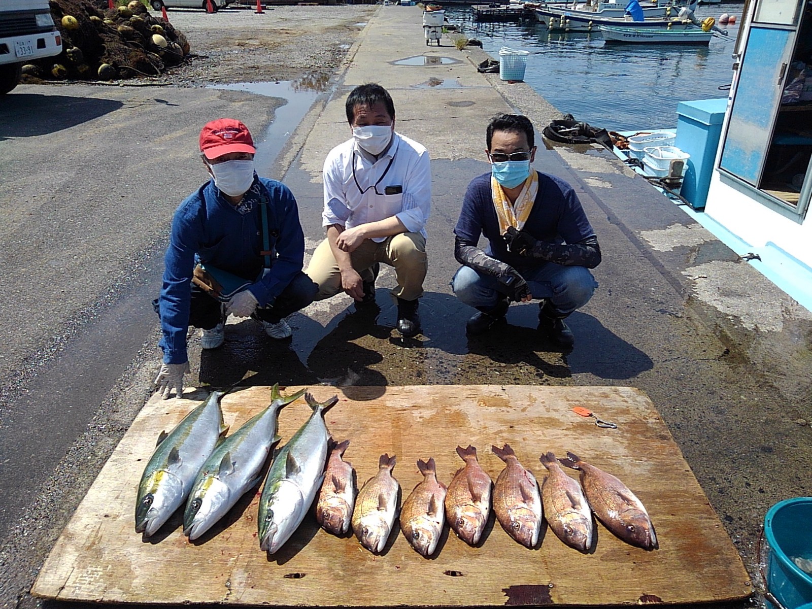 本日の釣果