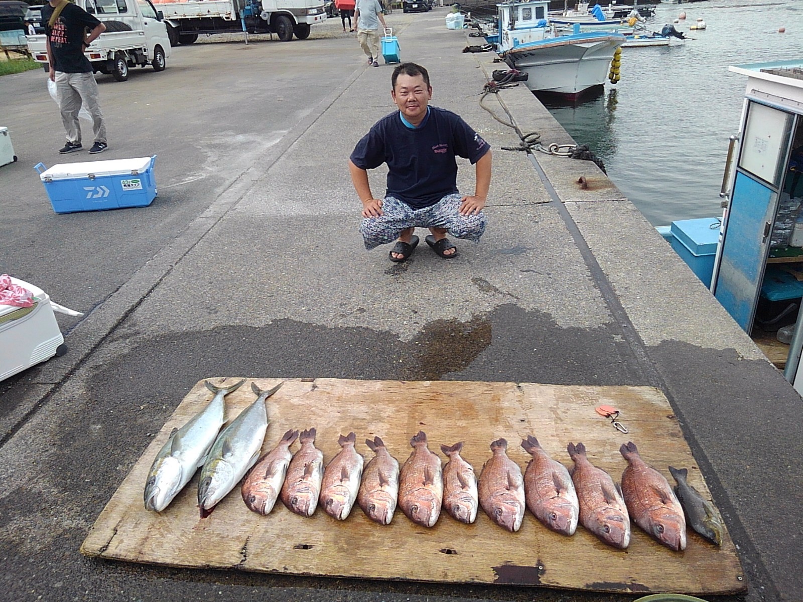 本日の釣果