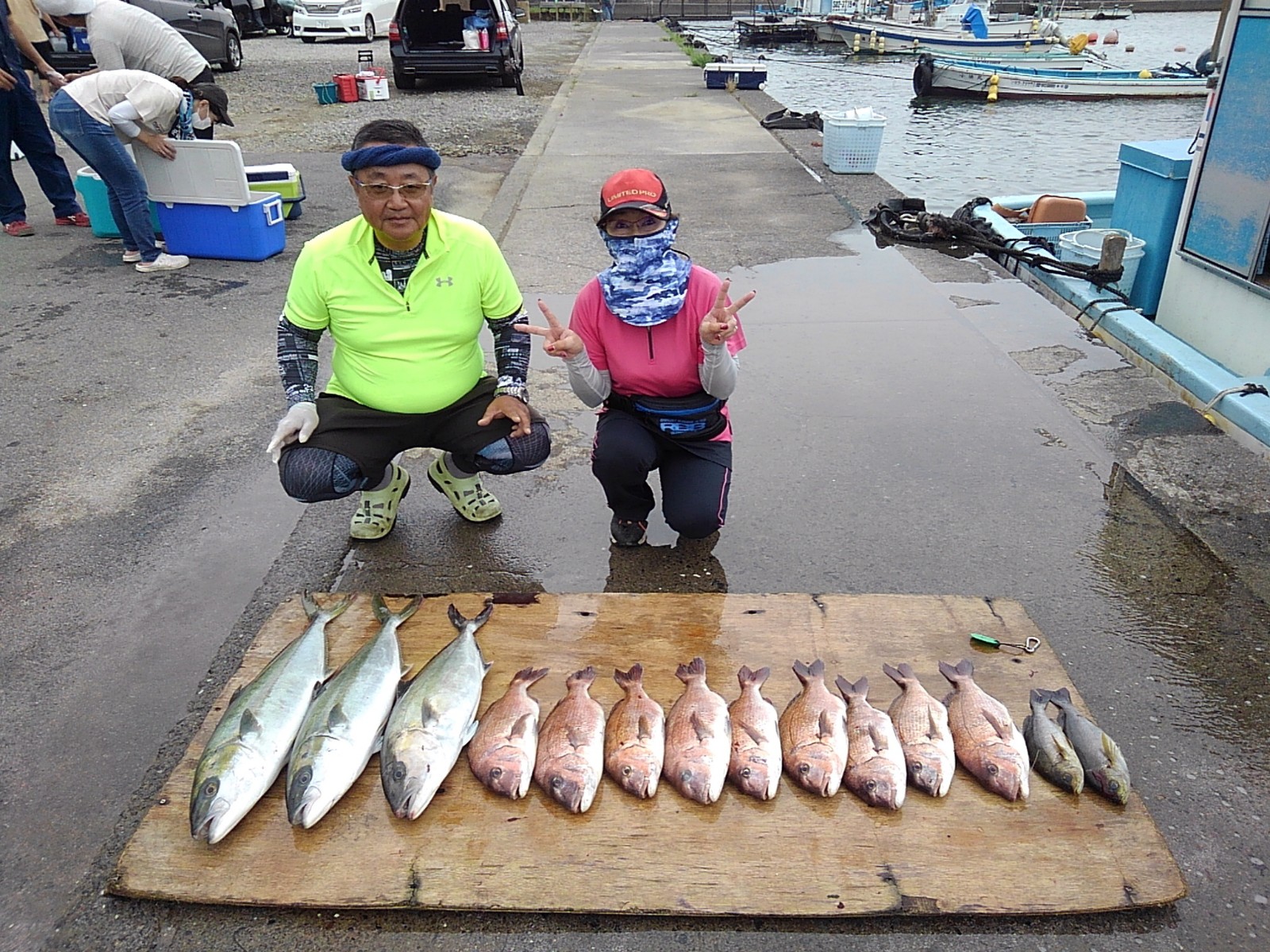 本日の釣果