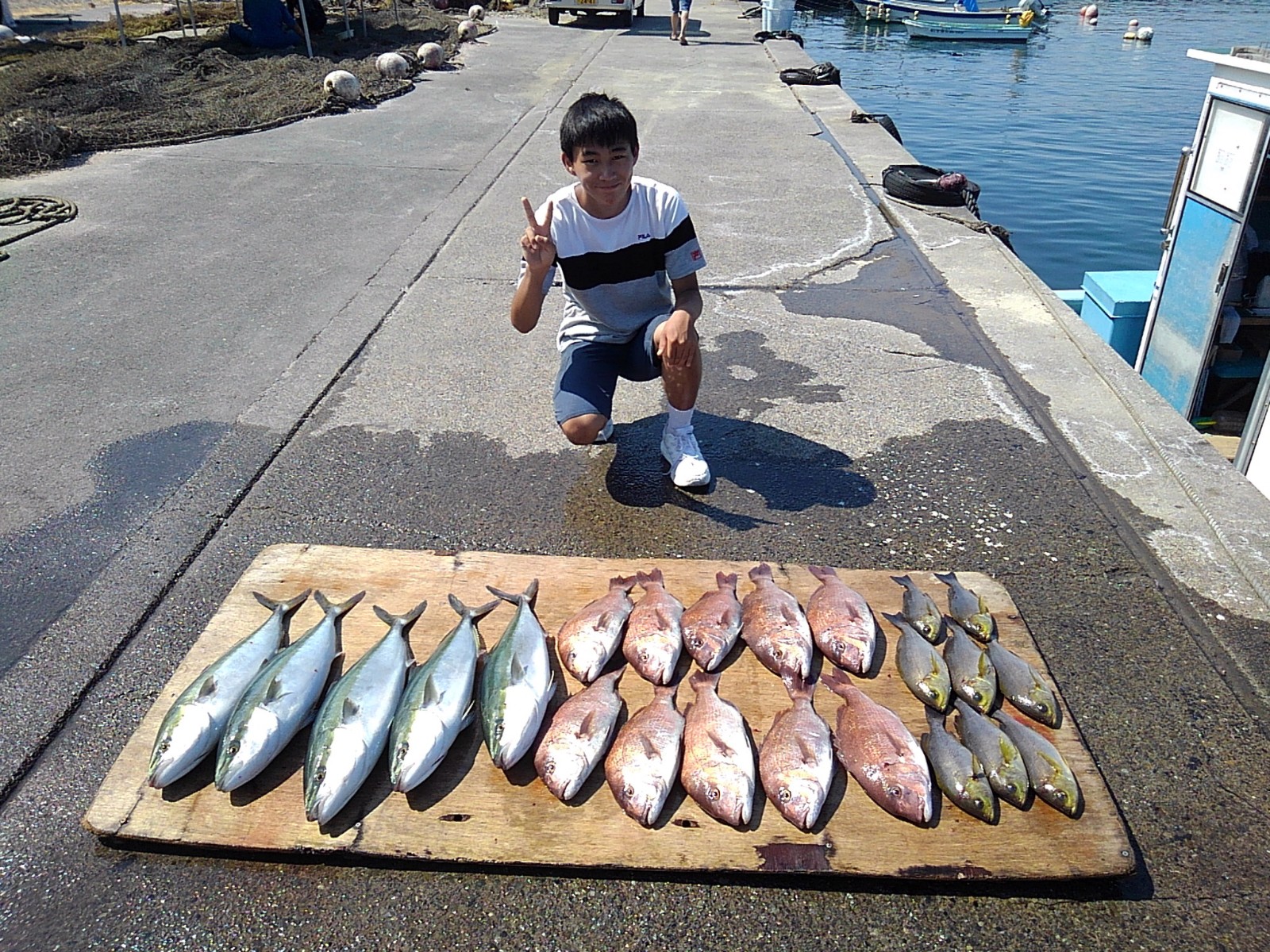 本日の釣果