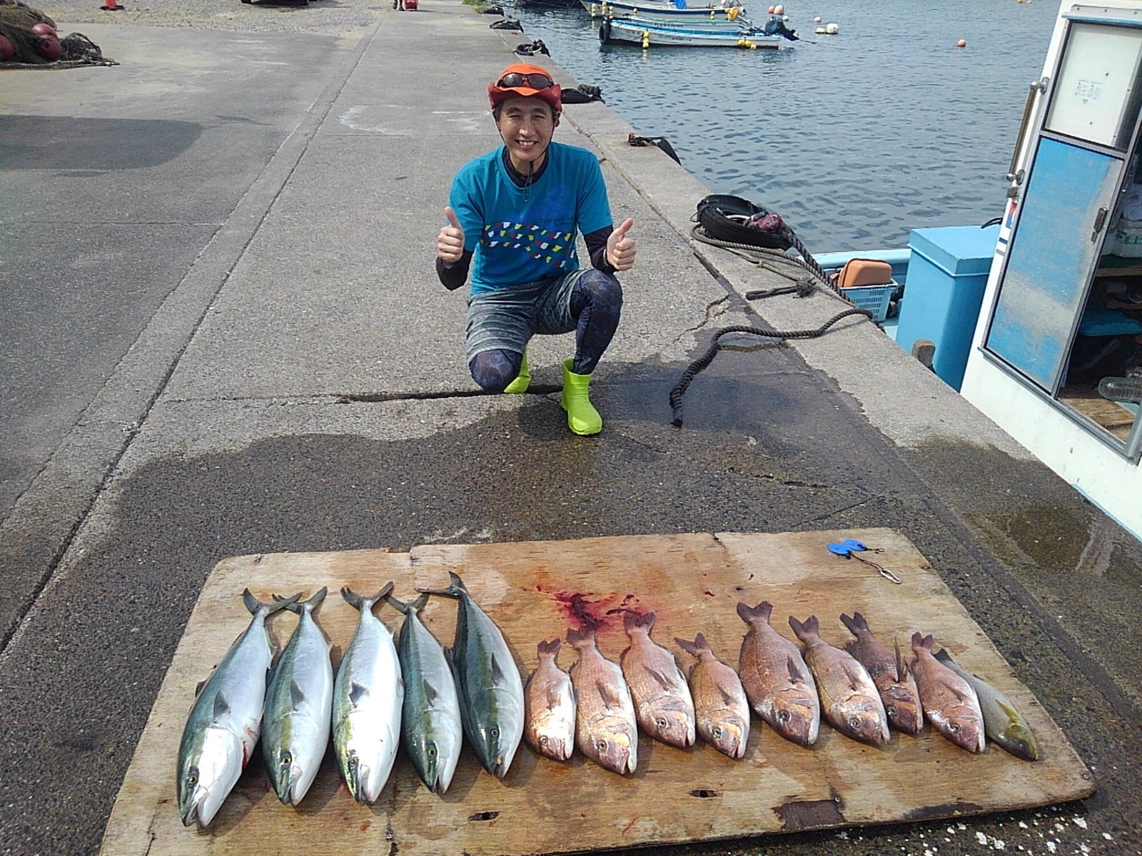 本日の釣果