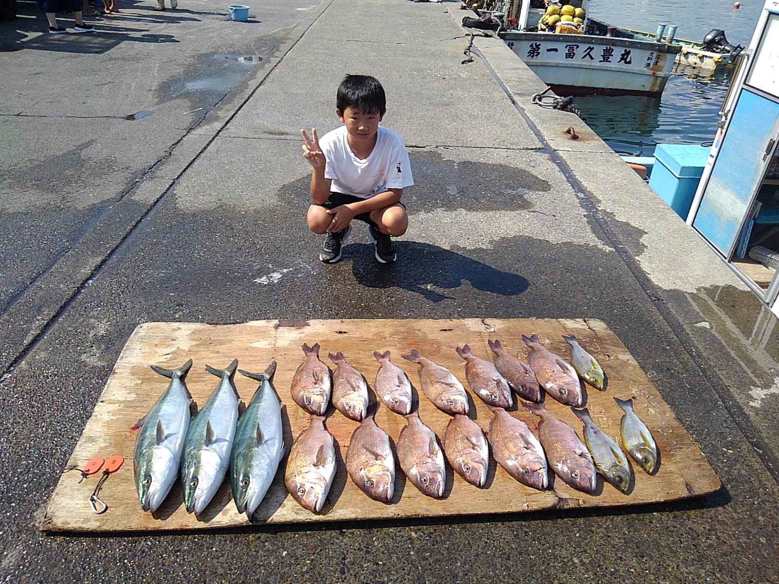 本日の釣果