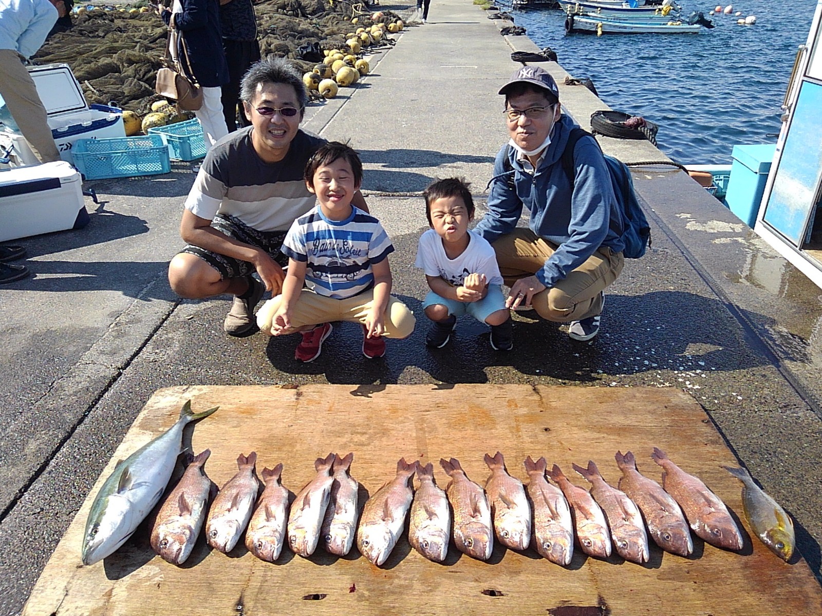 本日の釣果