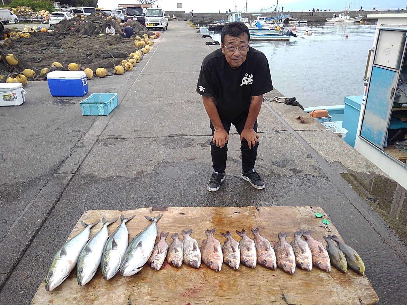 本日の釣果
