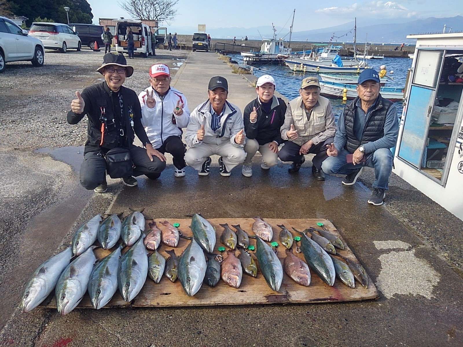 本日の釣果