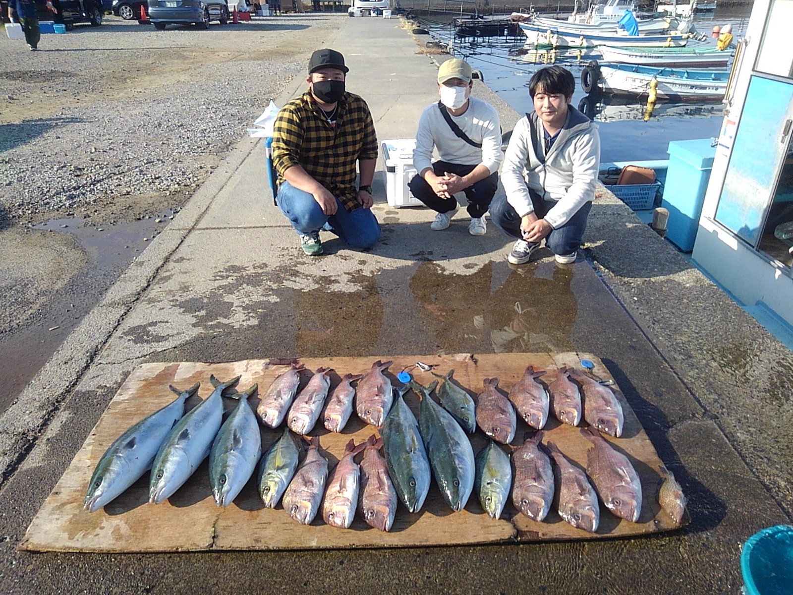 本日の釣果