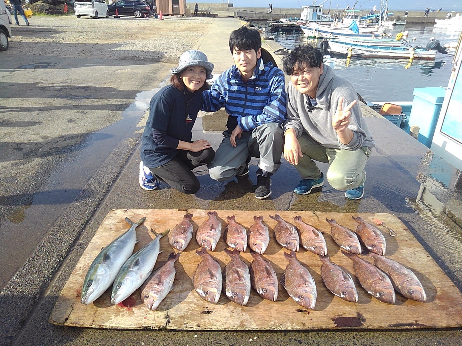 本日の釣果