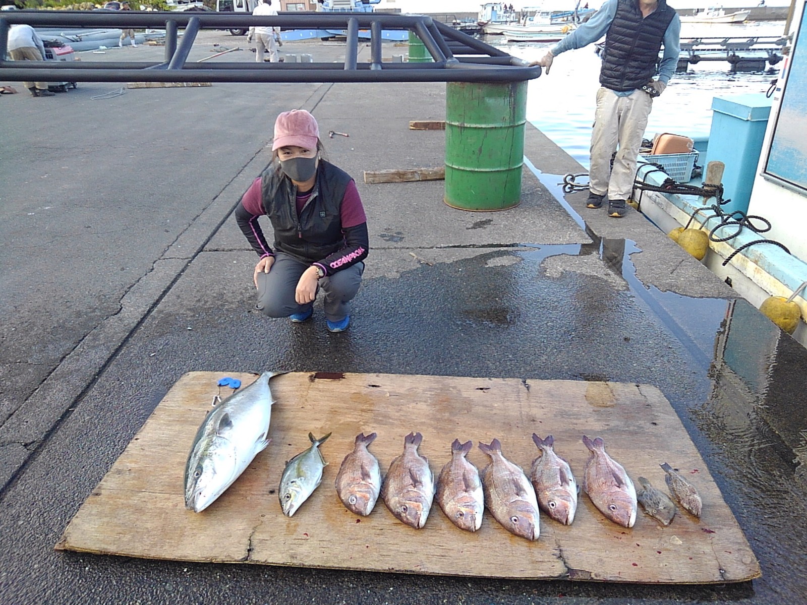 本日の釣果
