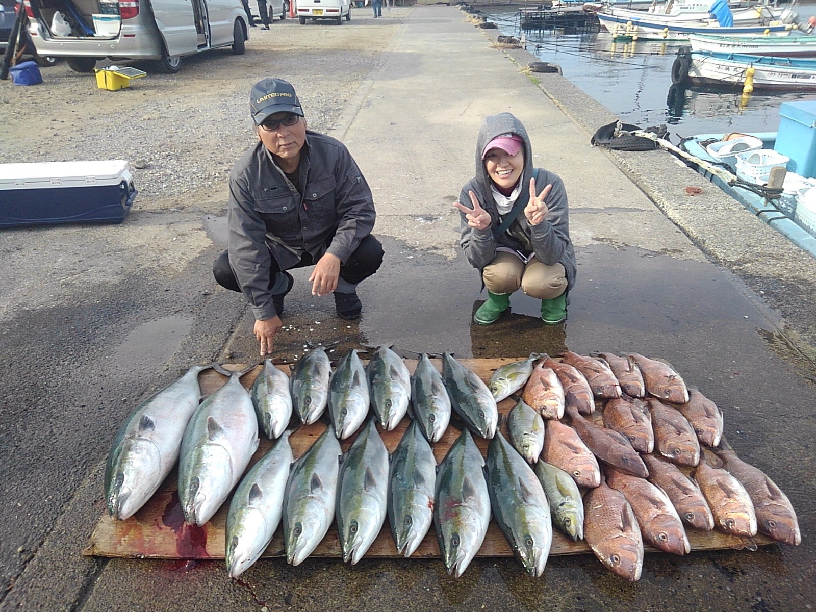 本日の釣果