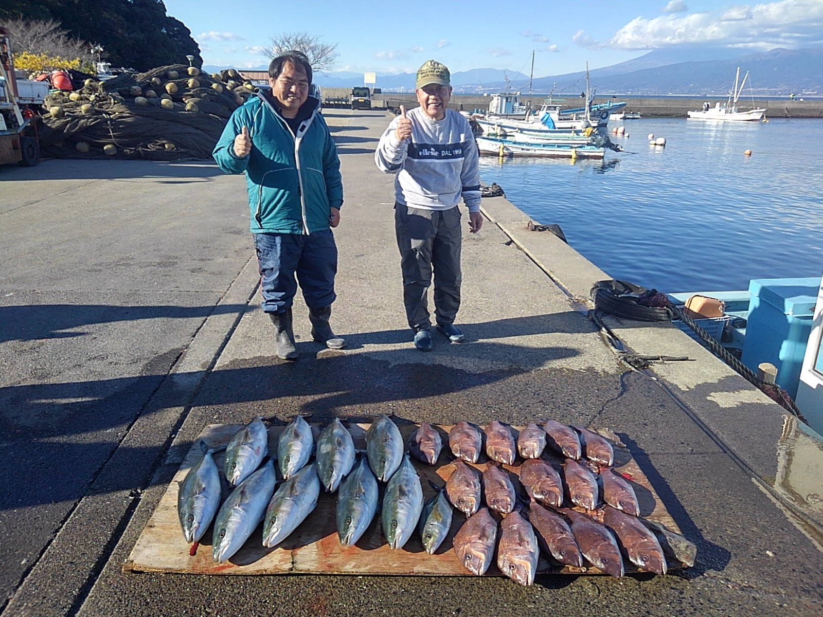 本日の釣果
