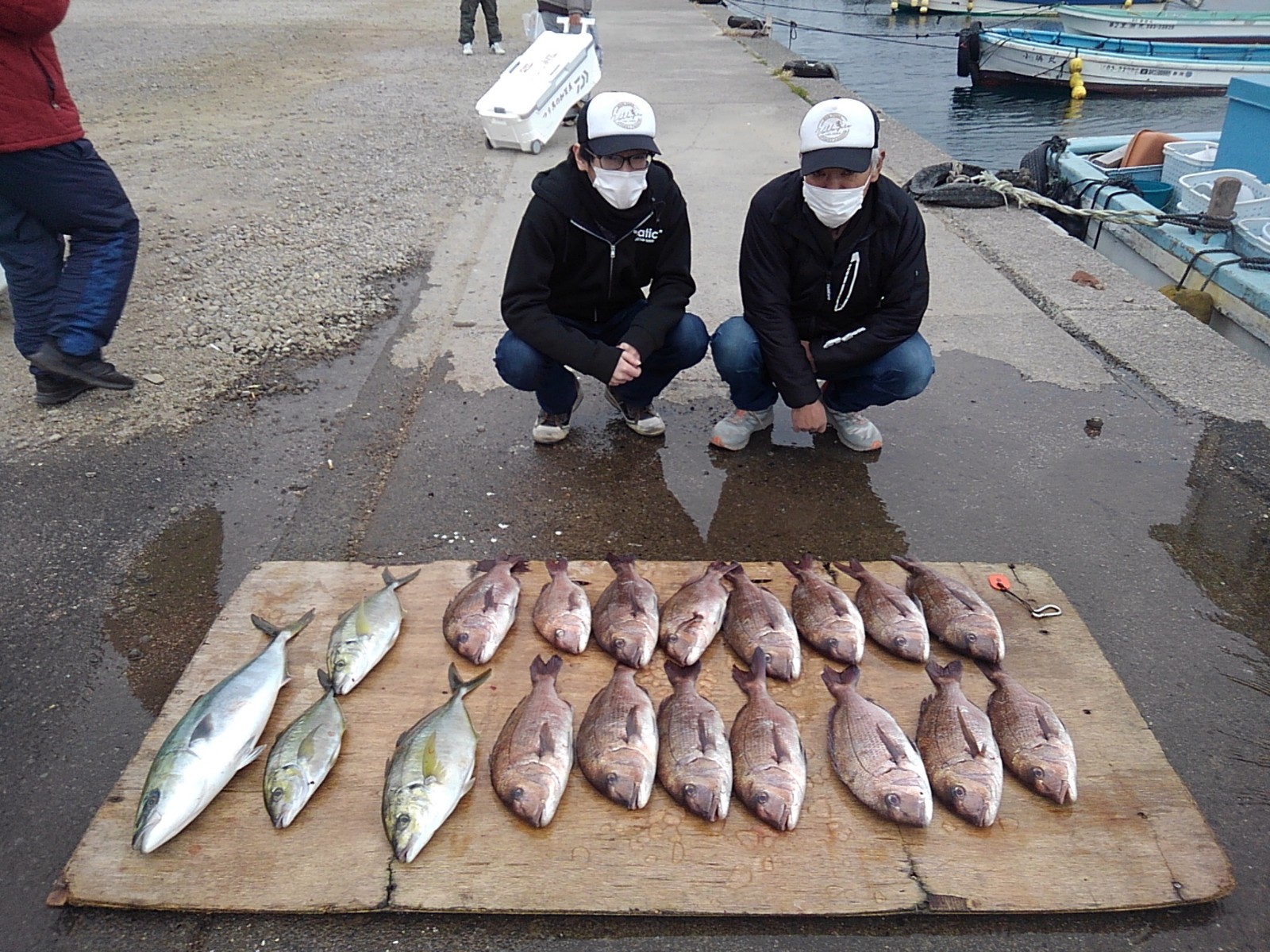 本日の釣果