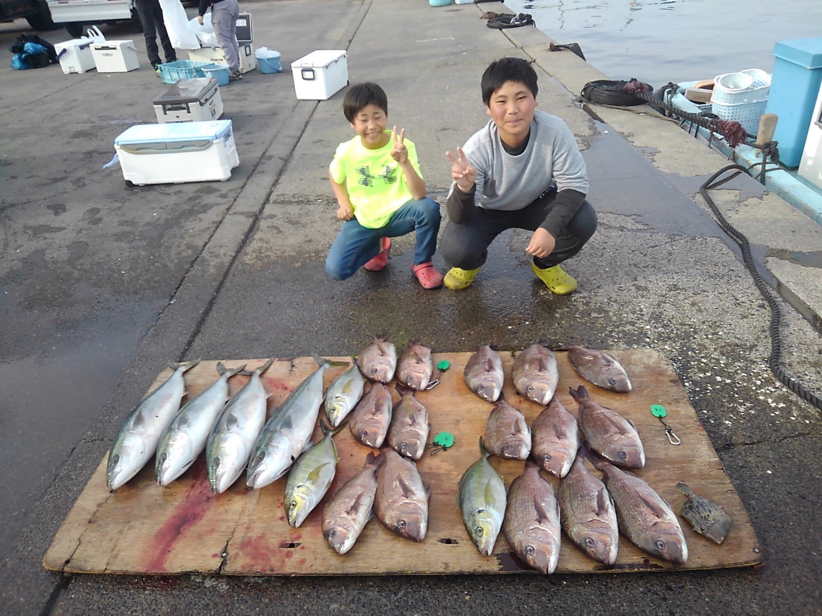 本日の釣果