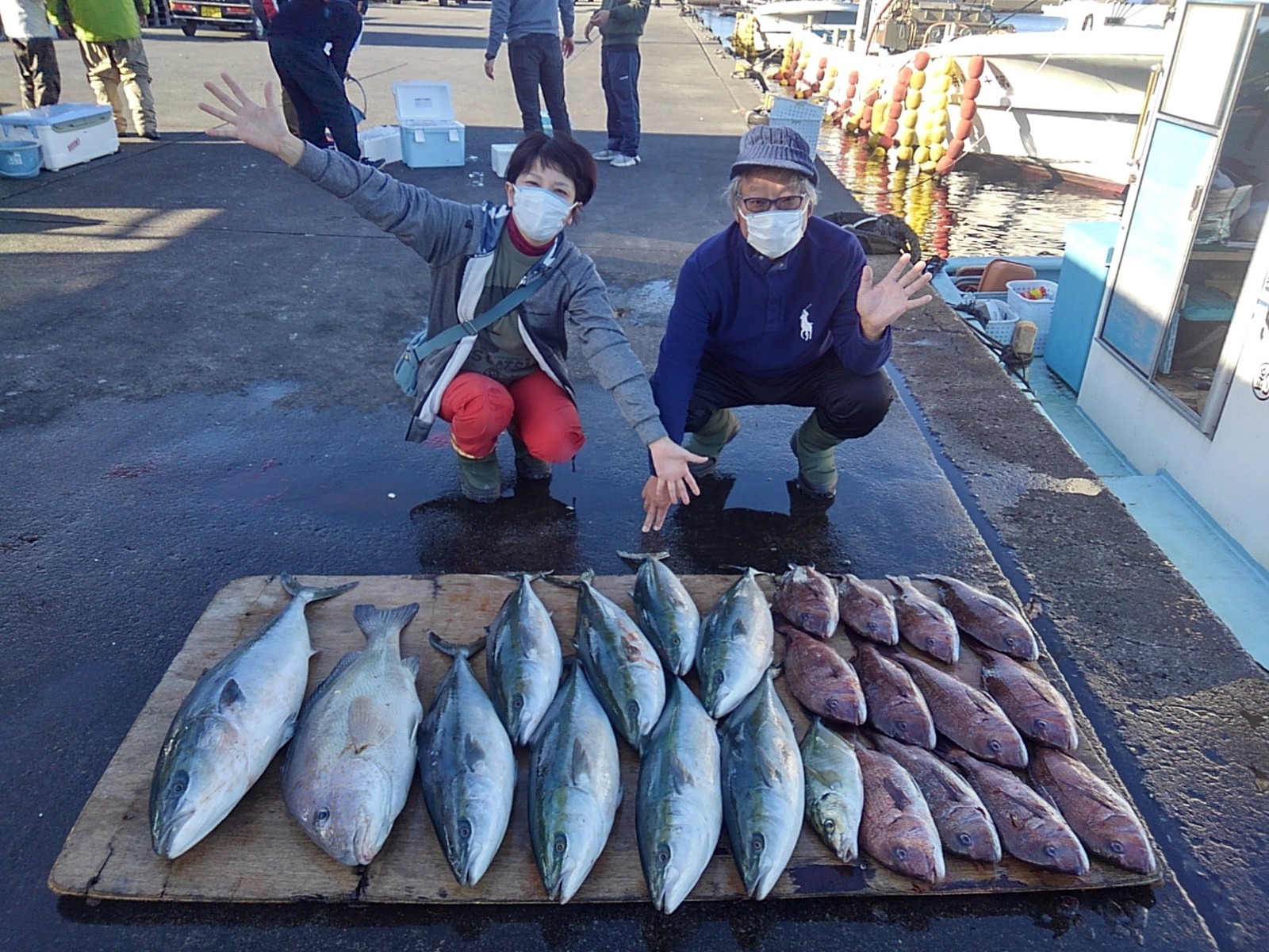 本日の釣果