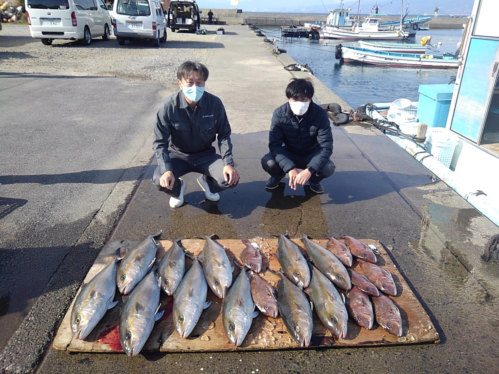 本日の釣果