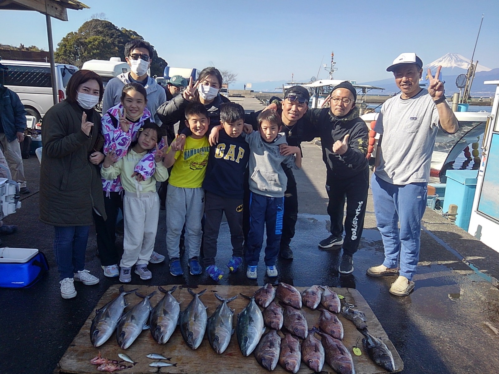 本日の釣果