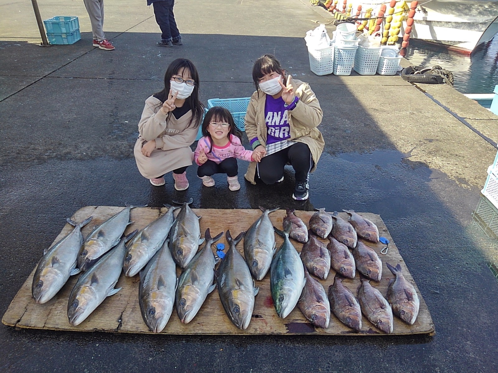 本日の釣果
