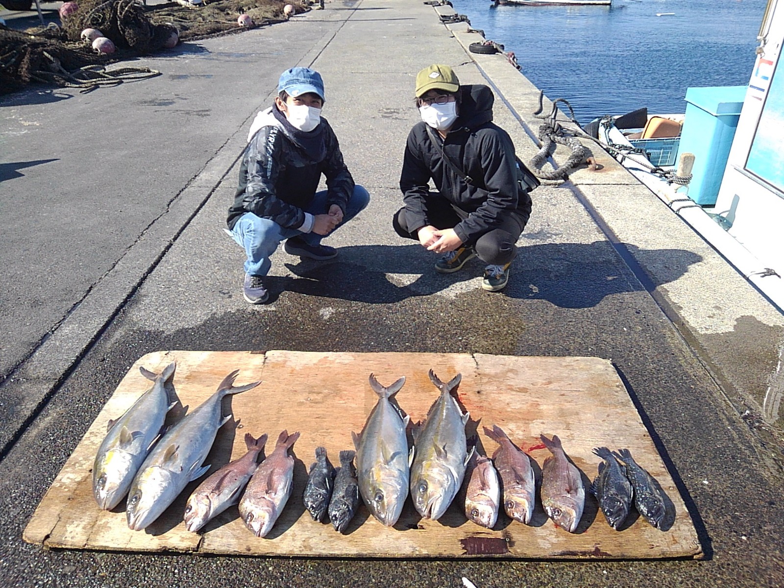 本日の釣果