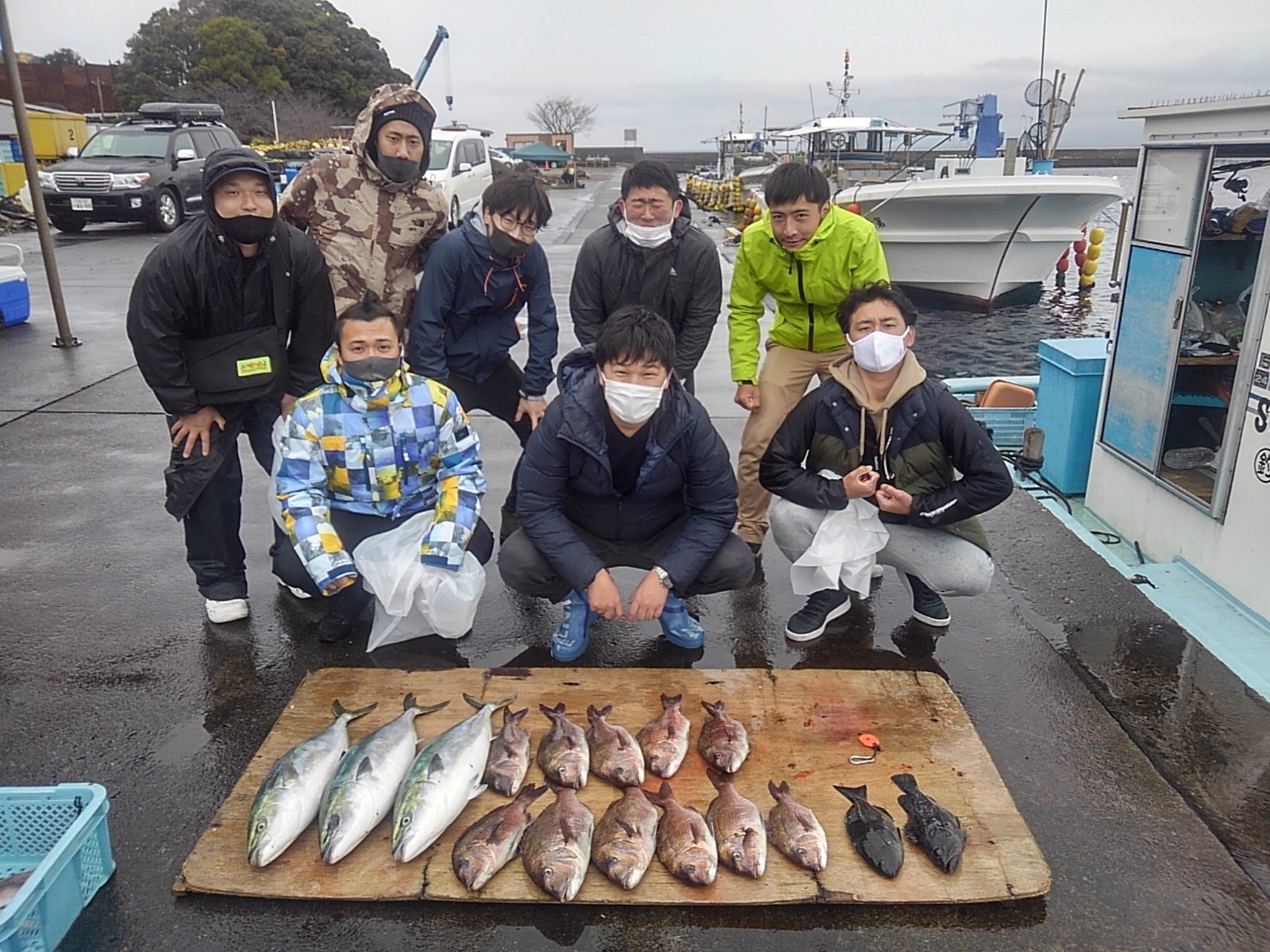 本日の釣果