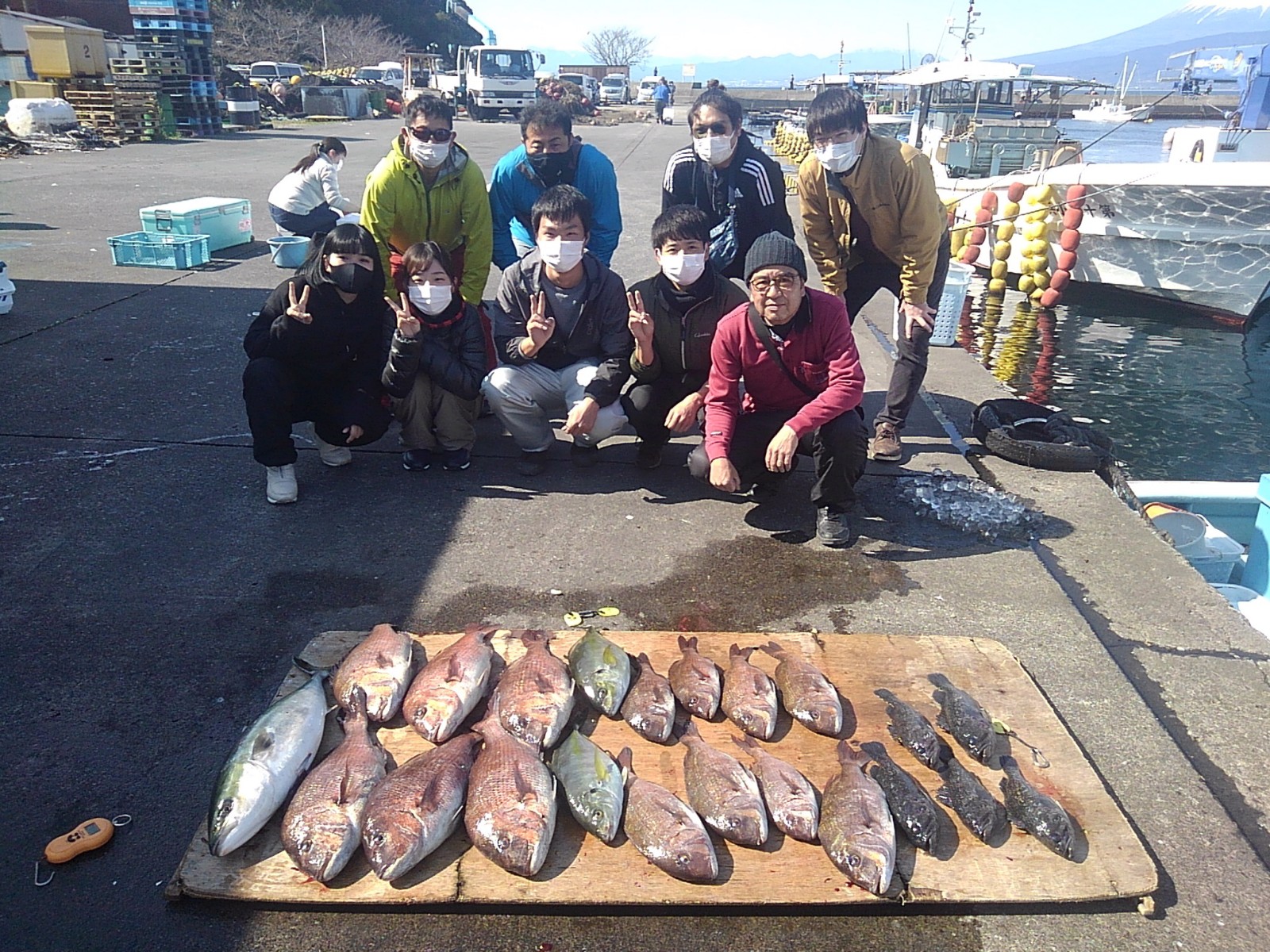 本日の釣果