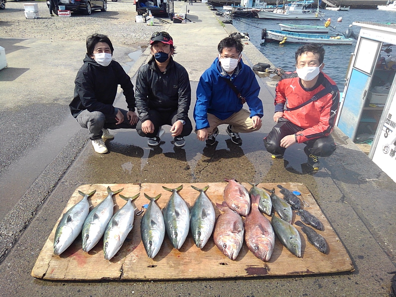 本日の釣果