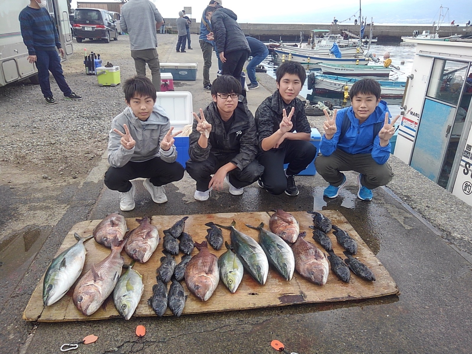 本日の釣果