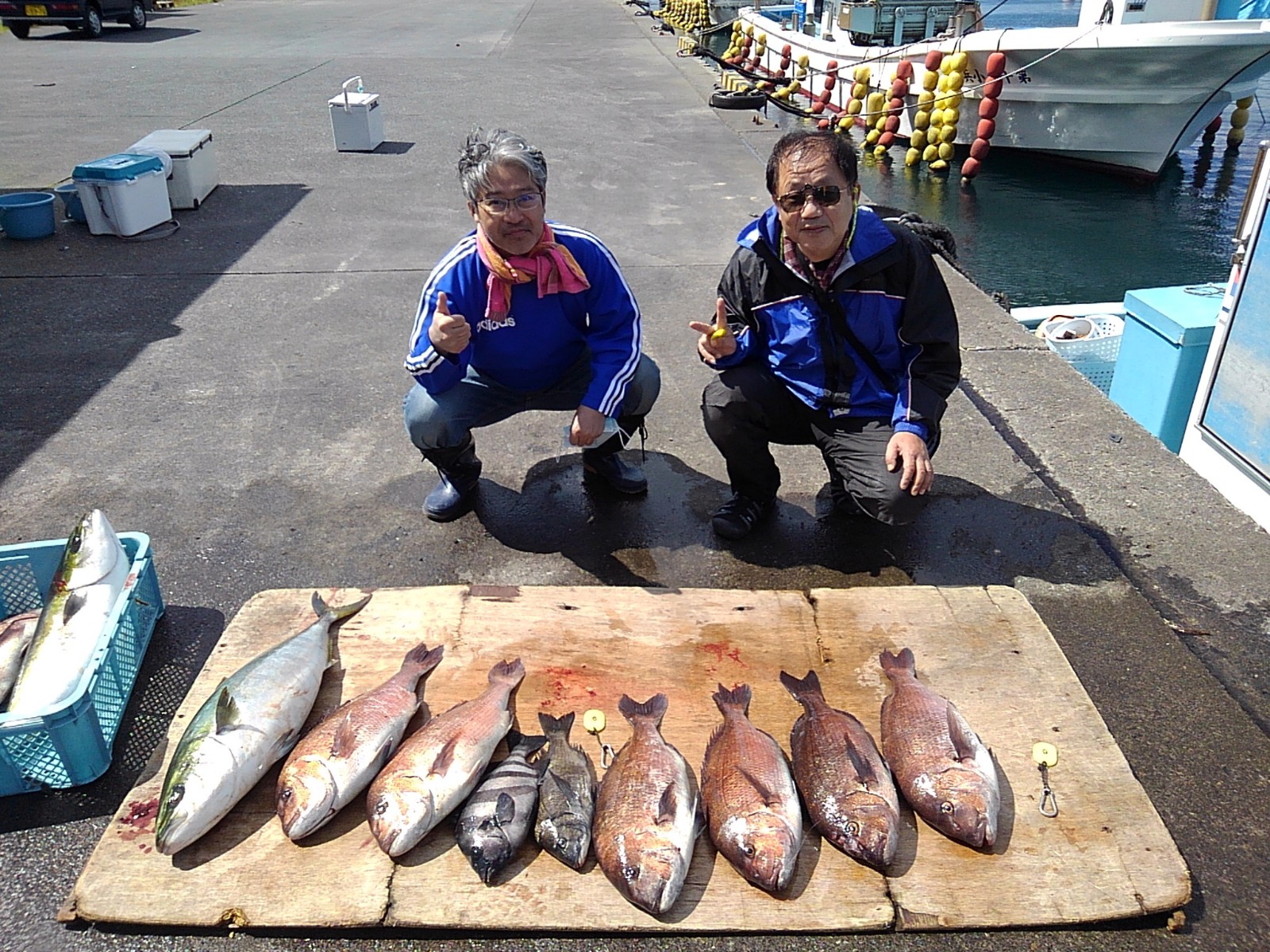 本日の釣果