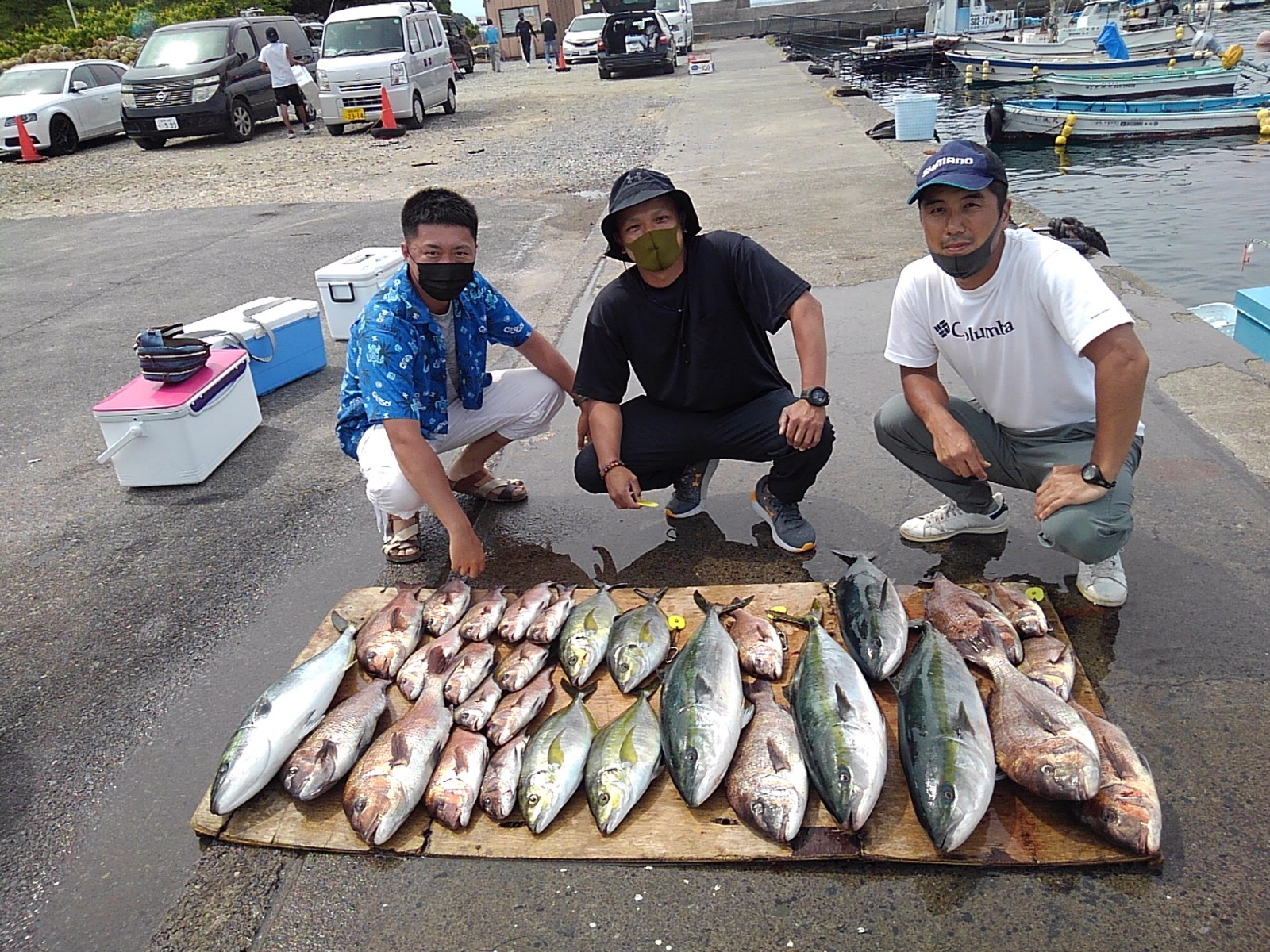 本日の釣果