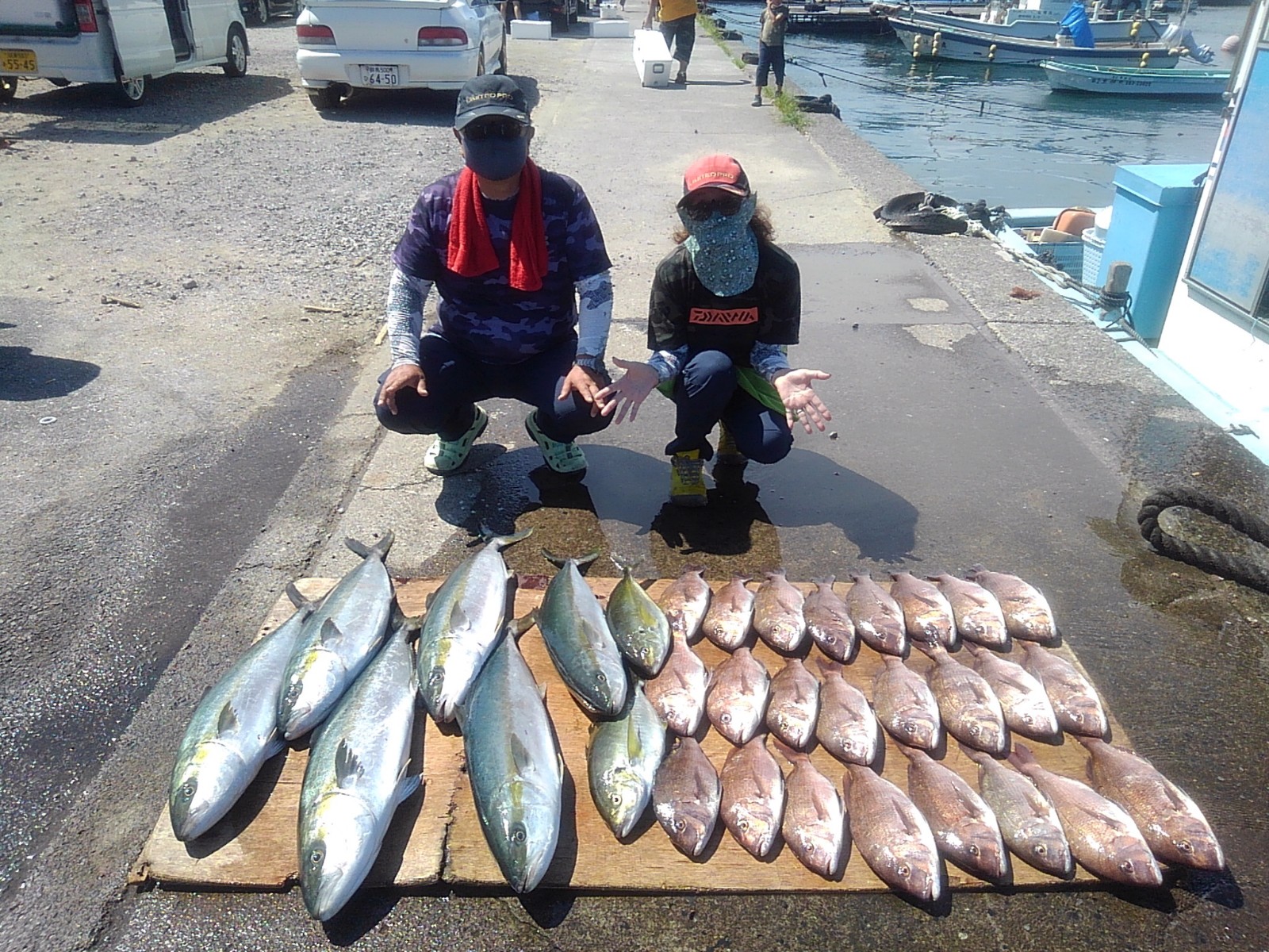 本日の釣果