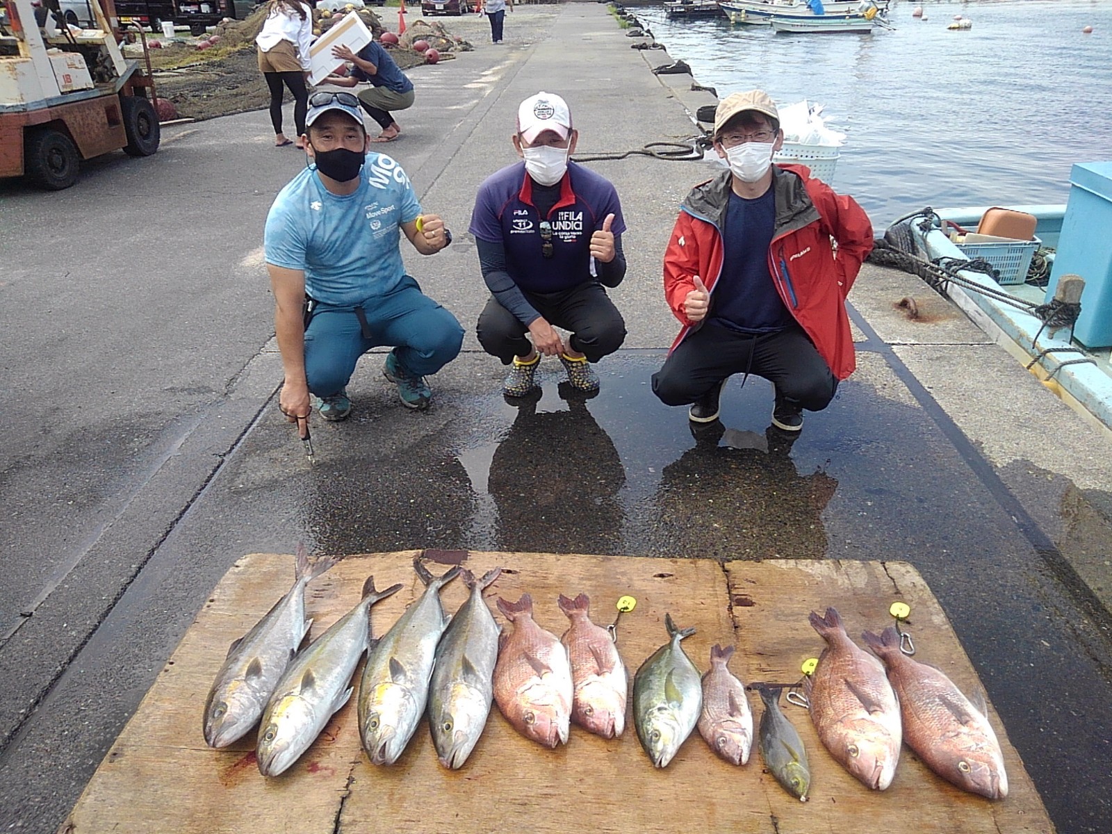 本日の釣果