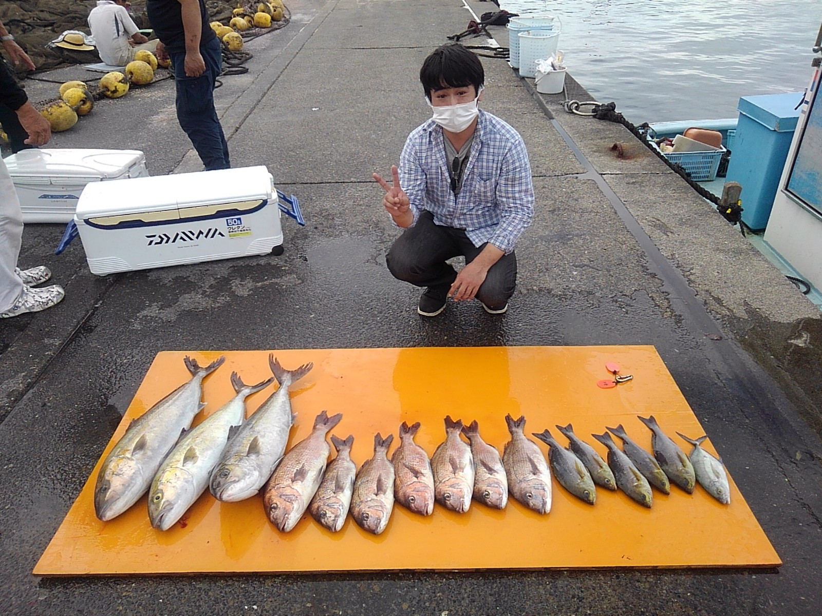 本日の釣果