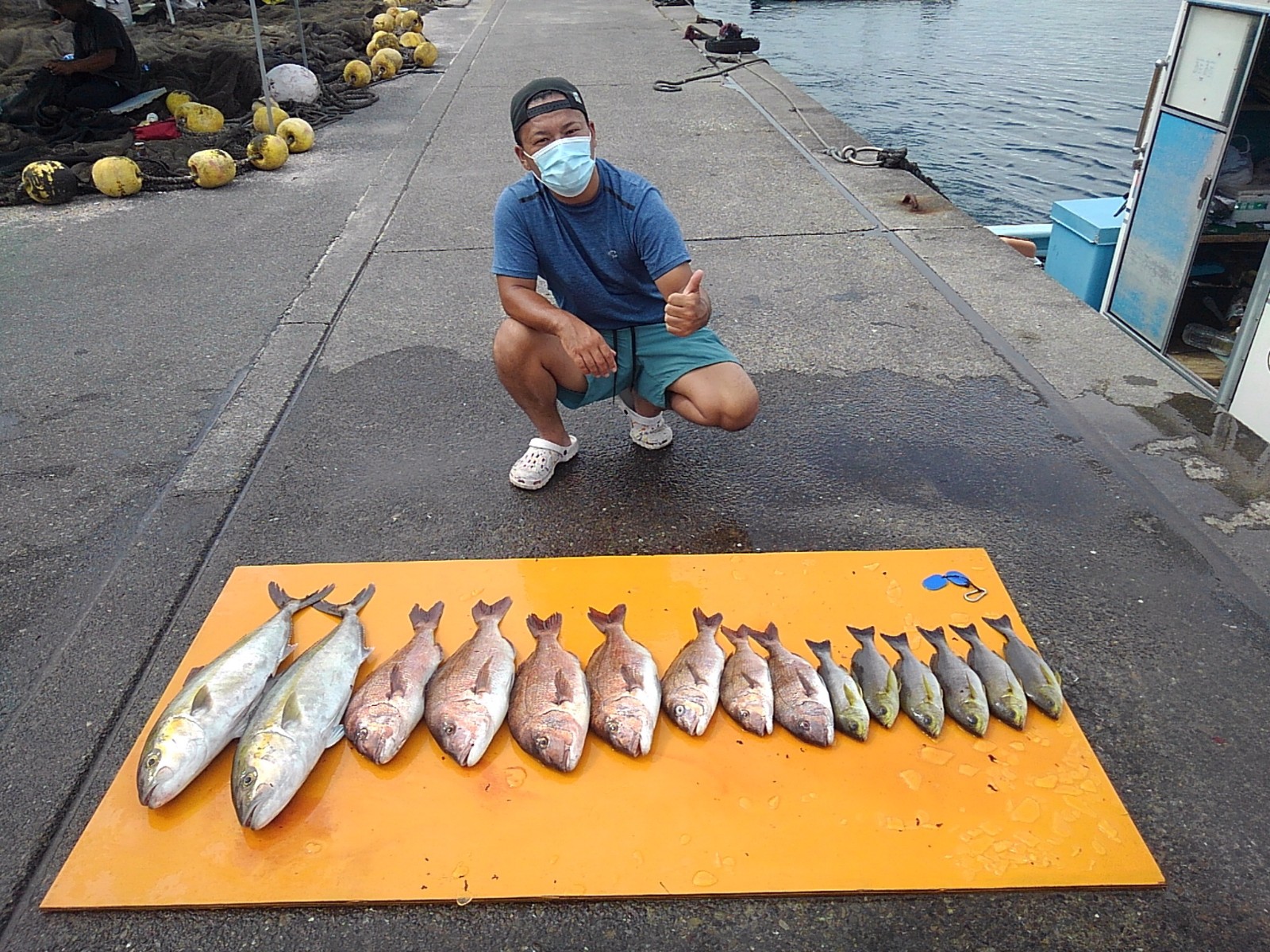 本日の釣果