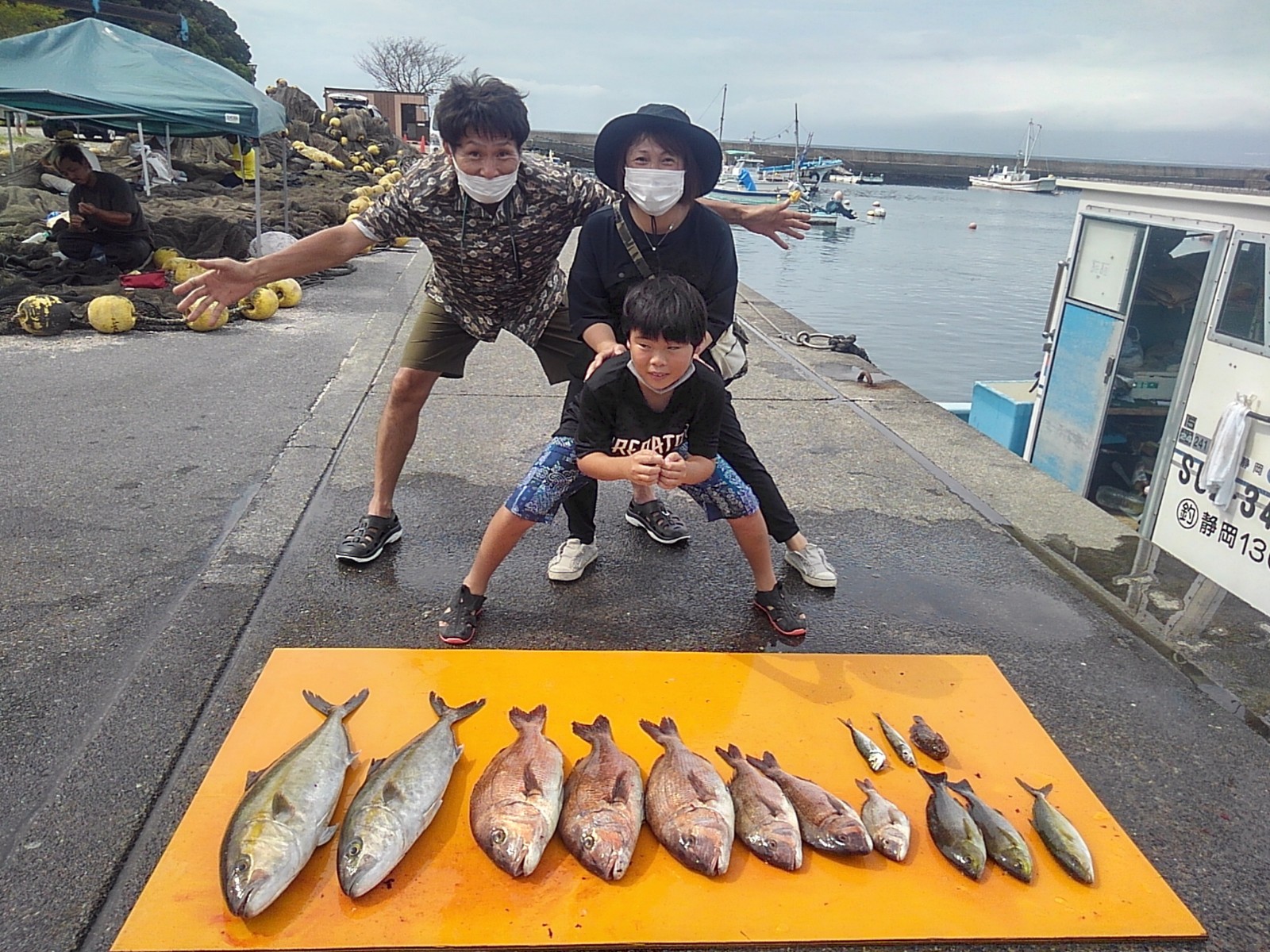 本日の釣果