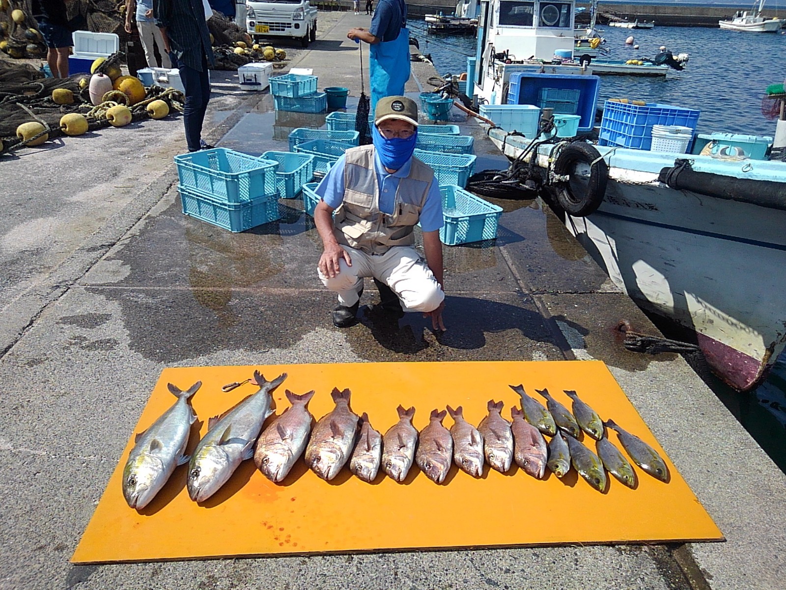 本日の釣果