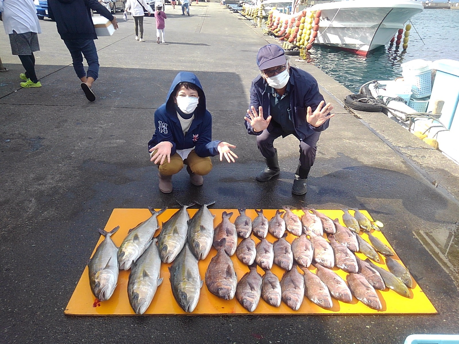 本日の釣果