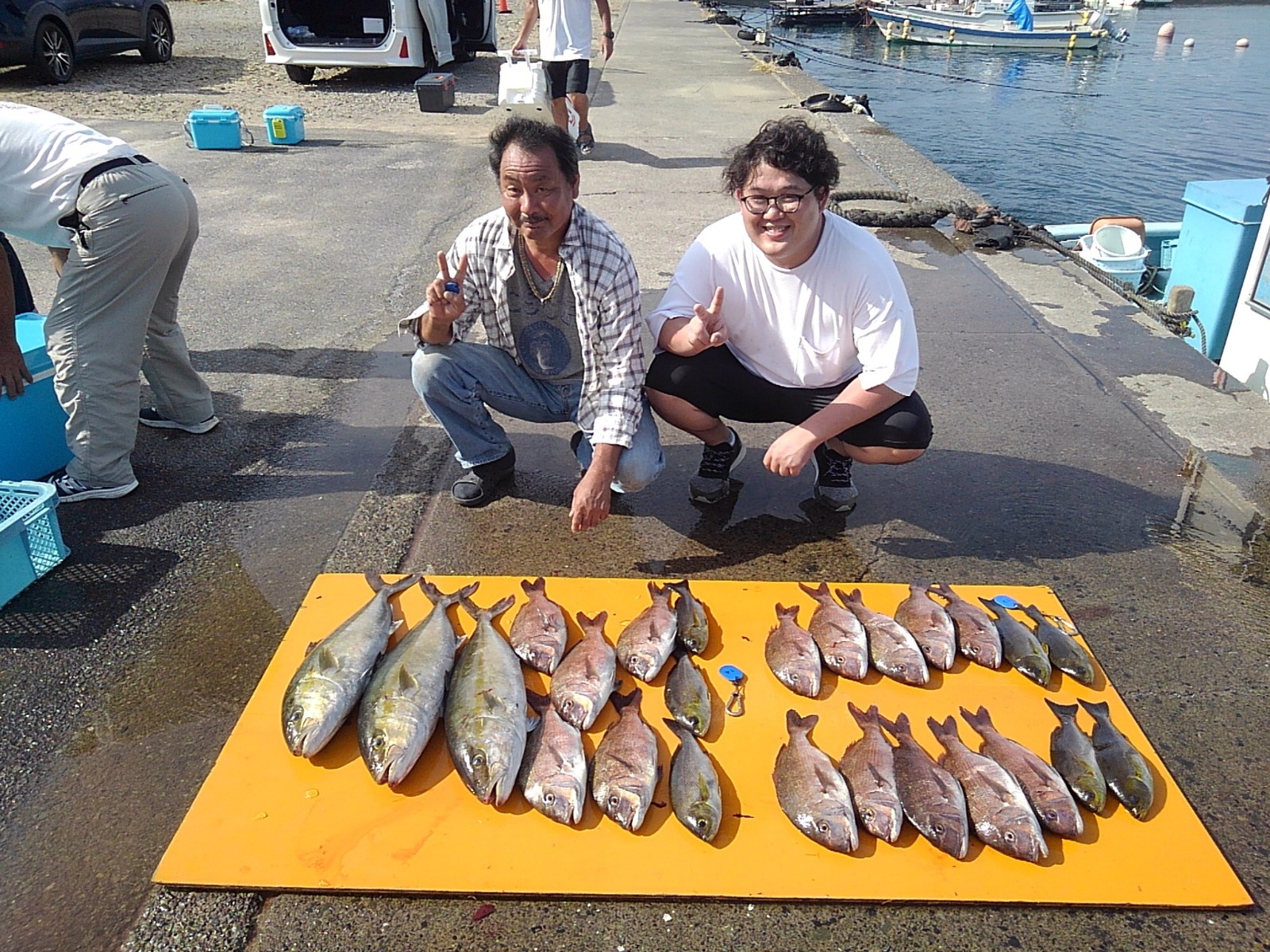 本日の釣果