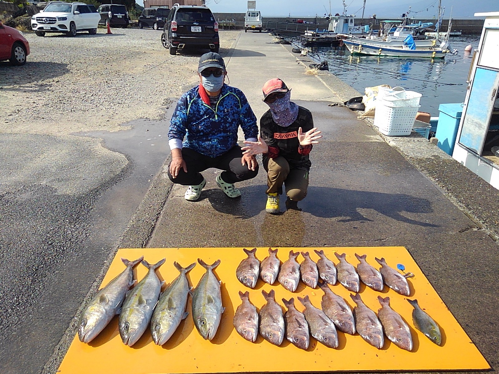 本日の釣果