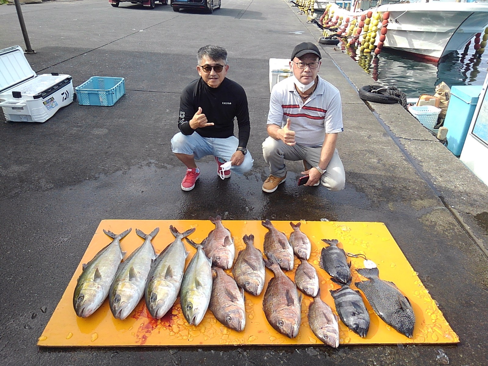 本日の釣果