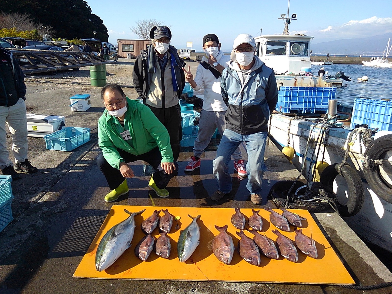 本日の釣果
