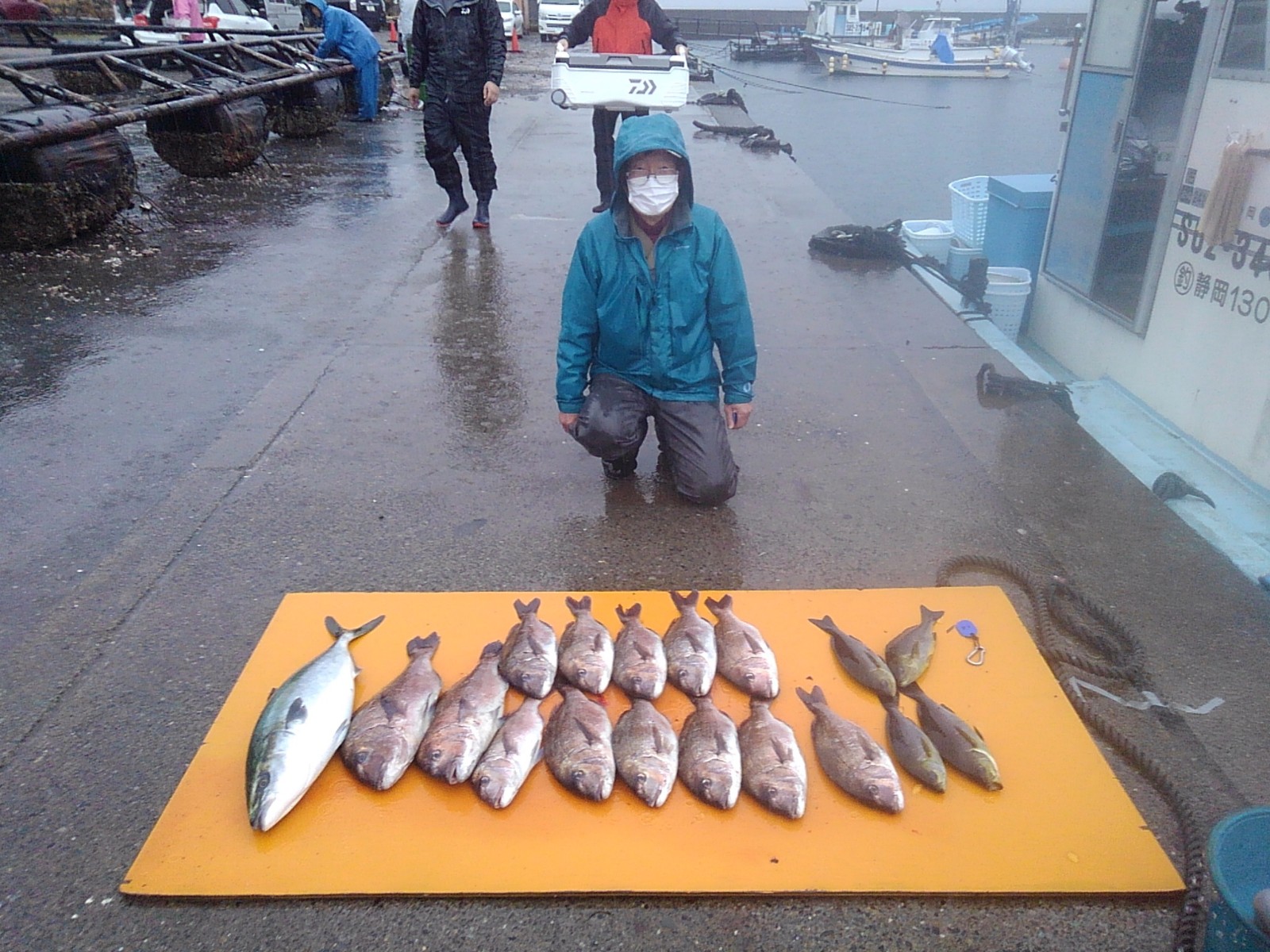本日の釣果