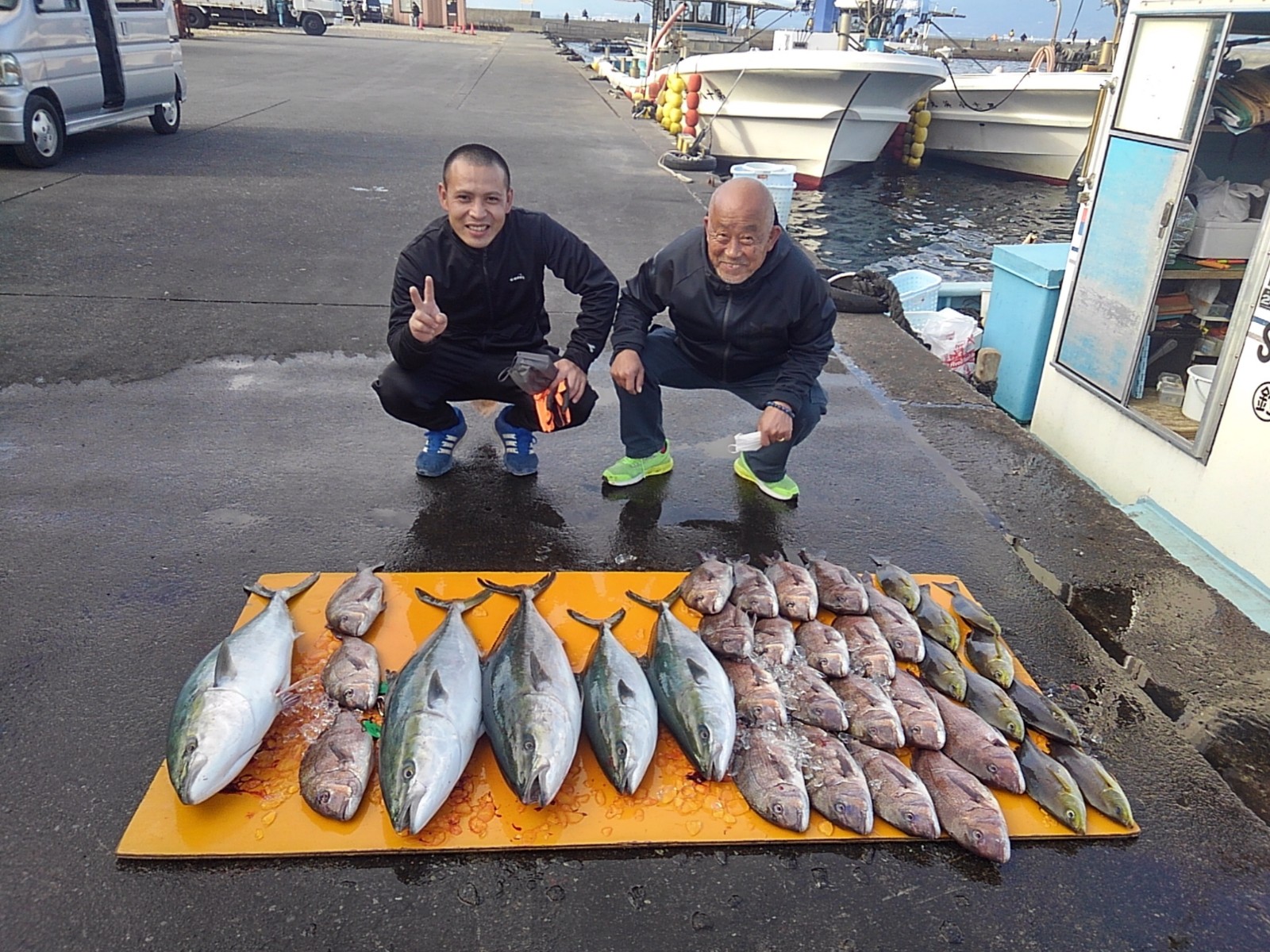 本日の釣果