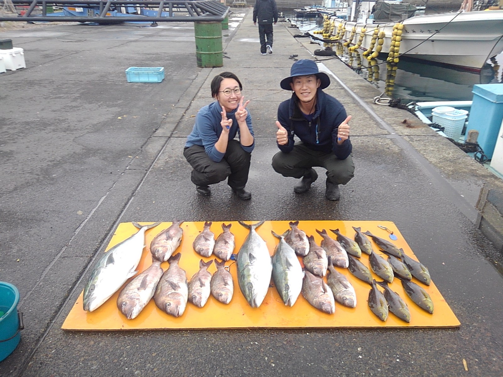 本日の釣果