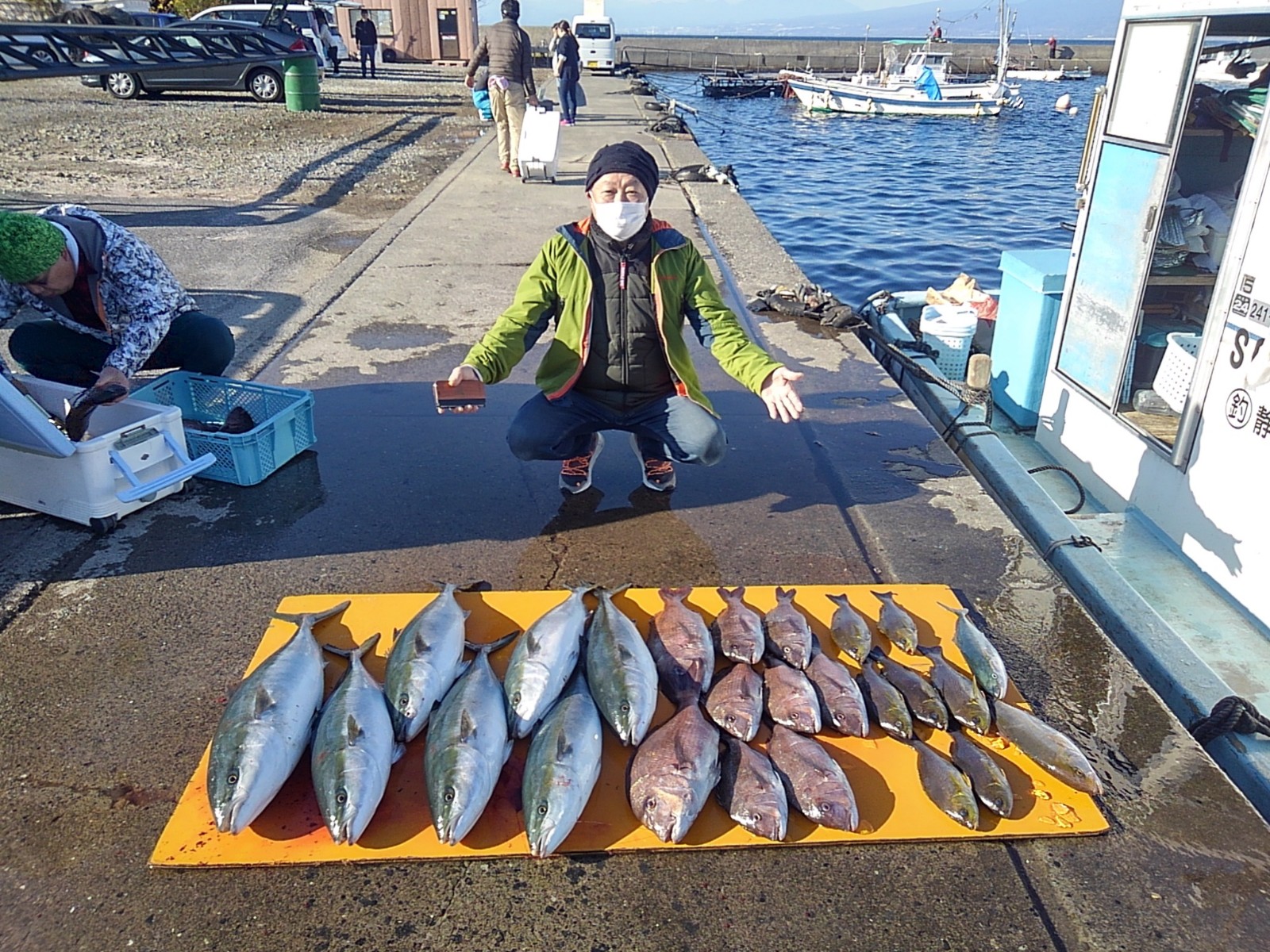 本日の釣果